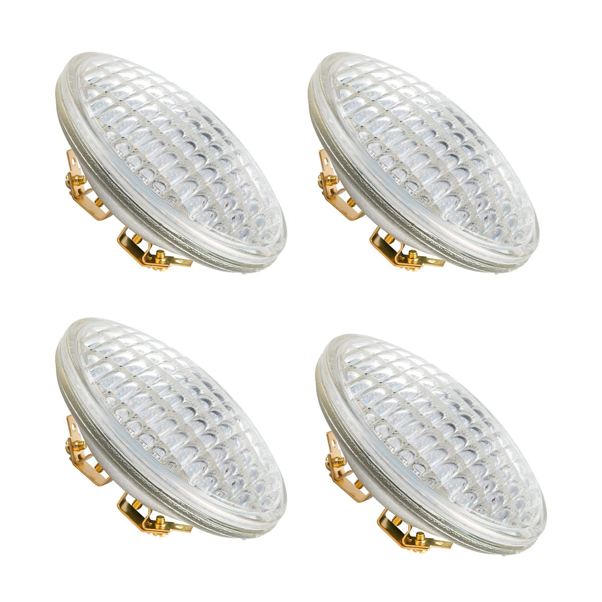 Shuwdkar Par36 Led Landscape Bulb 6W 12V-36V Dc/Ac 3000K Warm White 600Lm(36W Halogen Equivalent), Waterproof Flood Lamp, Multip