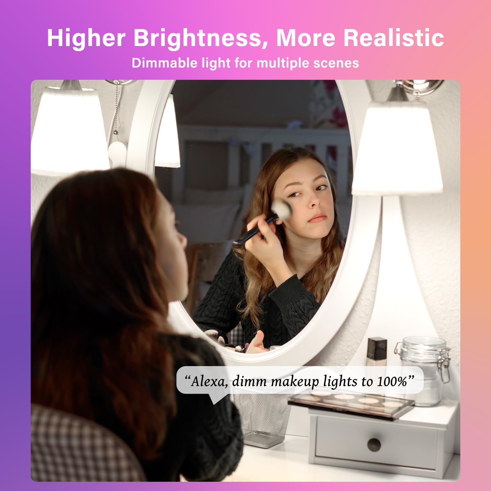 Sengled G2 Smart Light Bulbs That Compatible With Alexa & Google Assistant, Wi-Fi & Bluetooth Led Light Bulbs Dimmable, Led Bulb