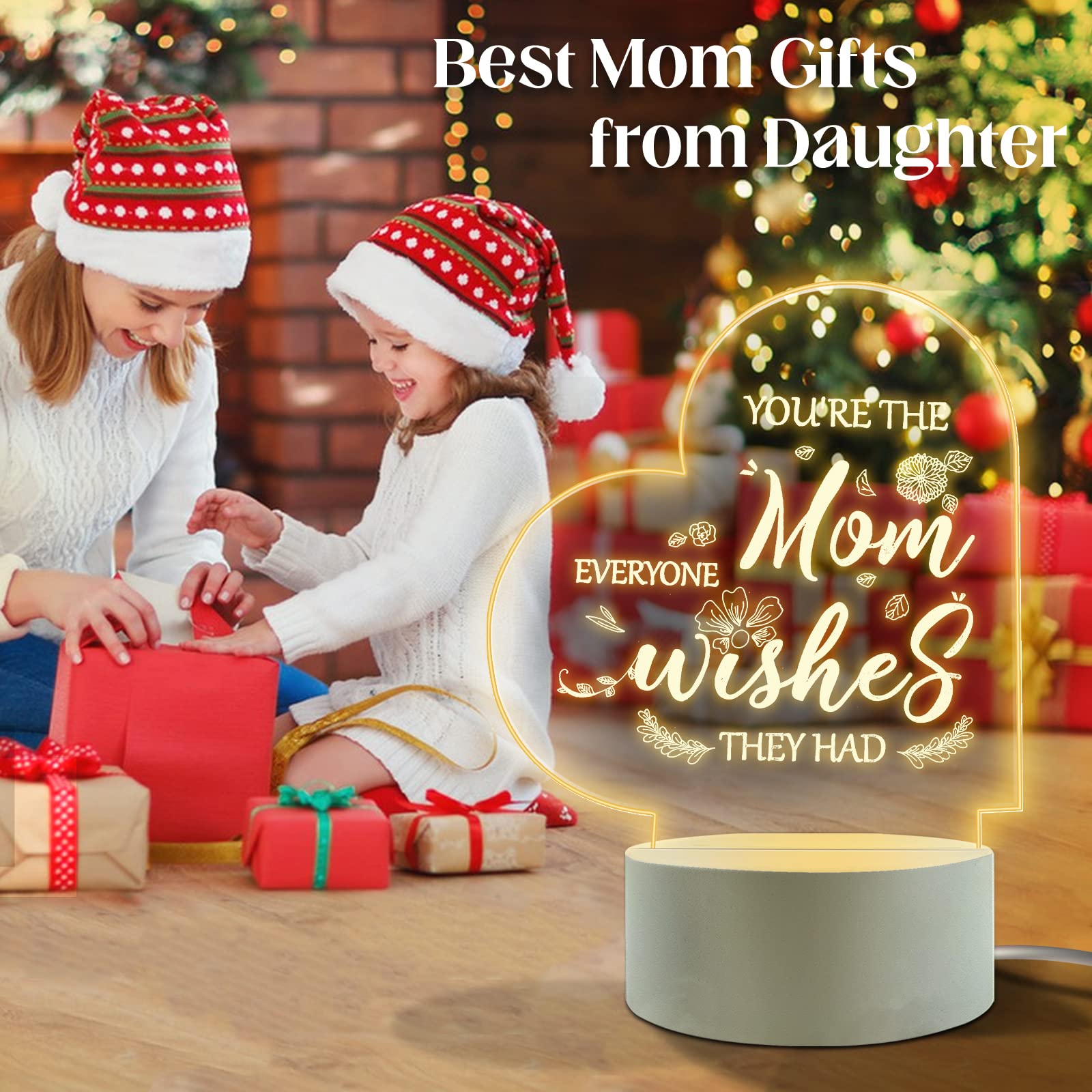Febdey I Love My Mother-Best Mom Birthday Gifts From Daughter Son