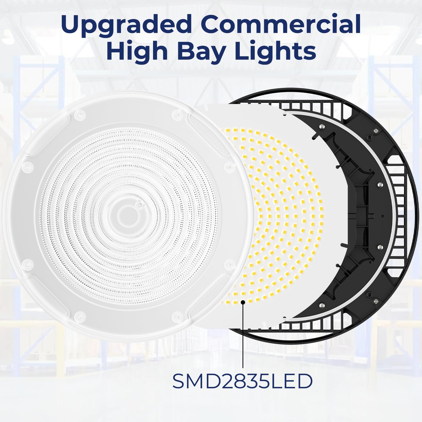 Cinoton 210W Ufo Led High Bay Light  Aluminum Led Shop Lights With 31500Lm  5000K Commercial Bay Lighting For Warehouse Garage Workshop Factory  6  Cable & Safety Rope  Etl Listed 4 Pack