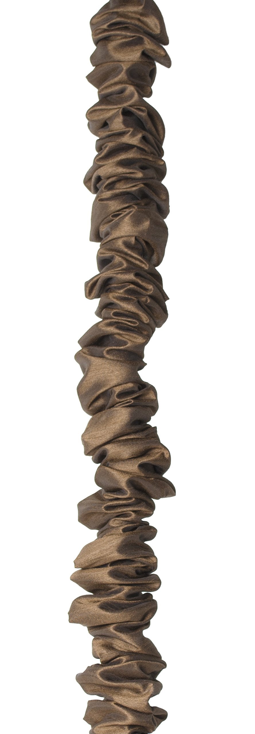 Urbanest Chandelier Chain Cord Cover, Faux Silk, 5 Feet, Espresso