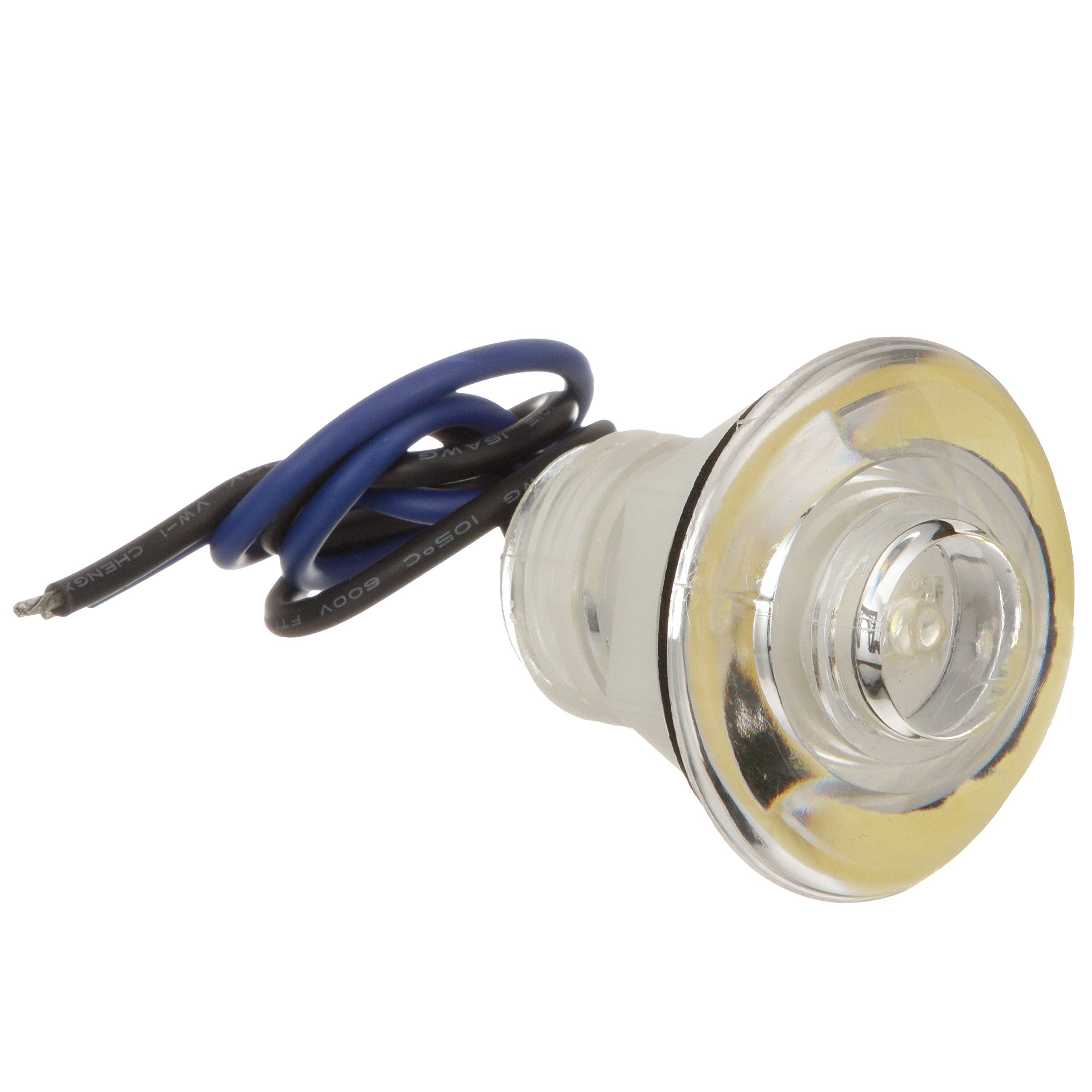 SEACHOICE LED Baitwell Courtesy Light, Waterproof, Bright 3-Element Bulb, Model 05451, One Size