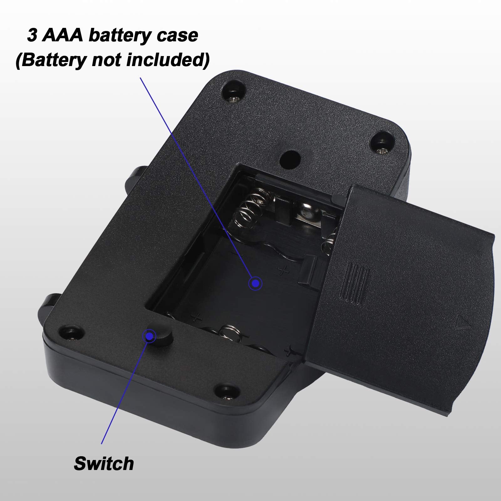 Mudder 4 Pcs Hat Light Clip 11 Led Cap Lights Clip On Hat Headlamp Battery Powered Cap Brim Lamp Black Waterproof Ultra Bright H