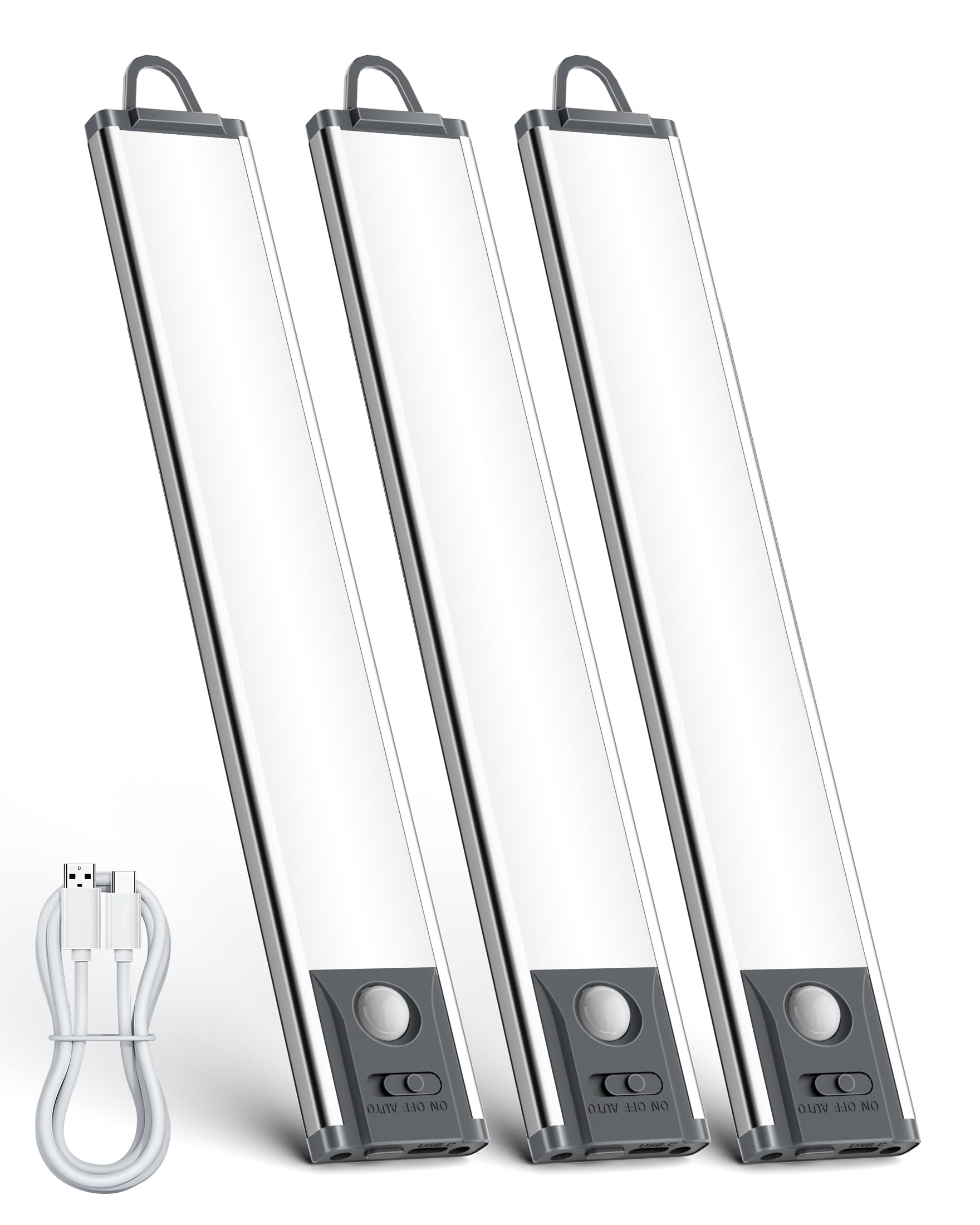 Under cabinet lights motion sensor light indoor 8  under counter lights for kitchen 1000mAh recharegable closet light Mmotin sen