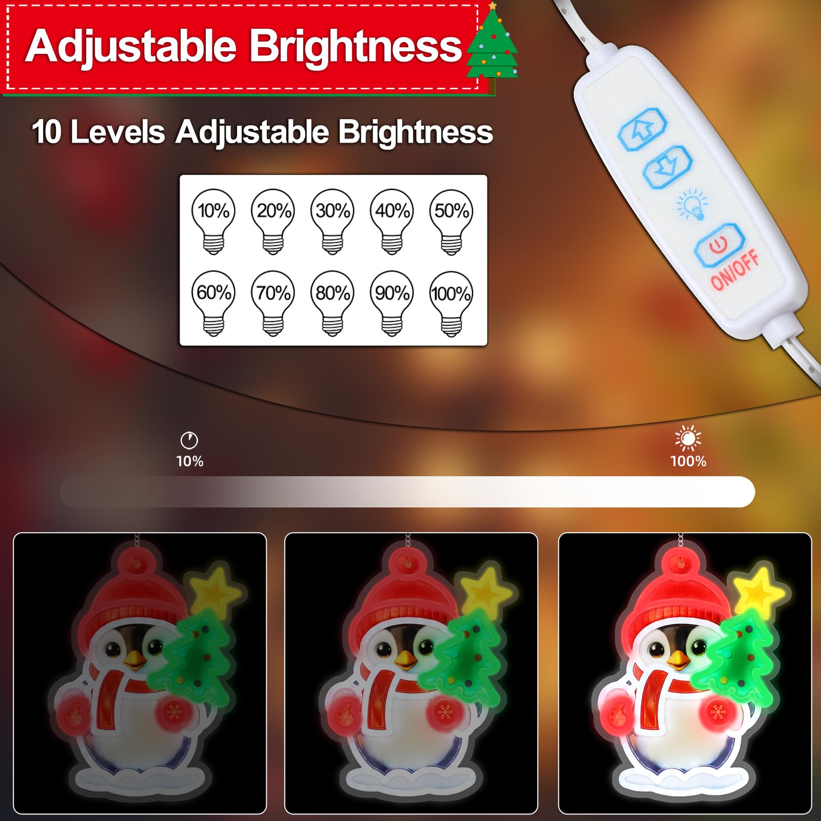 Christmas Decorations Led Penguin Acrylic Neon Lights  Cute Neon Signs  Room Decor Powered 5V Art Decorative Lights Night Lights Indoor For Christmas Tree  Home  Bedroom  Office Dorm Party