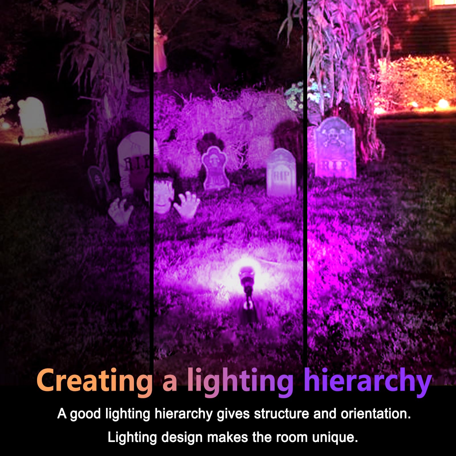 LOXYEE PAR38 Flood Light Bulb, Dimmable, E26 Base, 20W Replace to 200W, 4 Pack, Purple