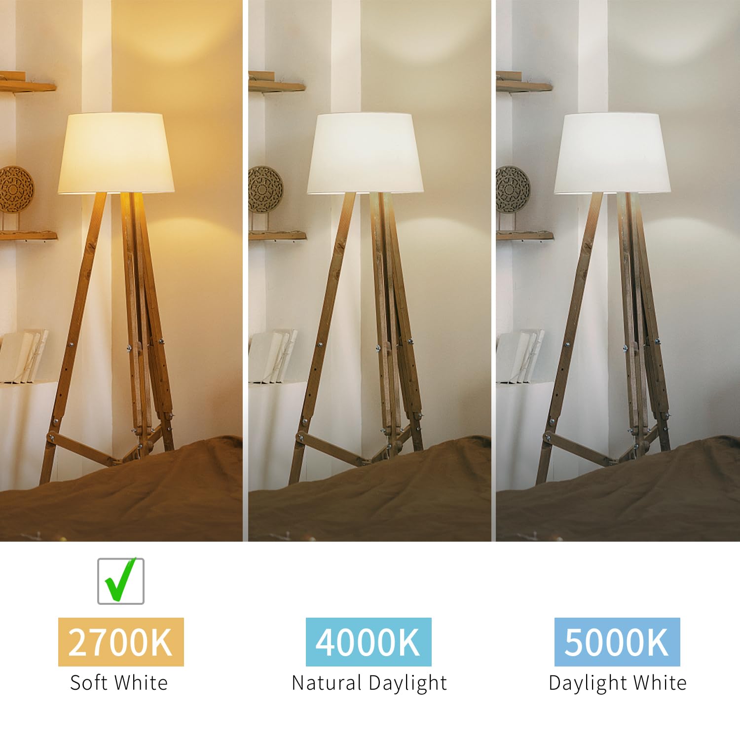 4Pack St58/St19 Vintage Led Edison Bulbs, Warm White 2700K, 6W Equivalent 60W Led Filament Light Bulbs, Dimmable 700Lm, E26 Deco