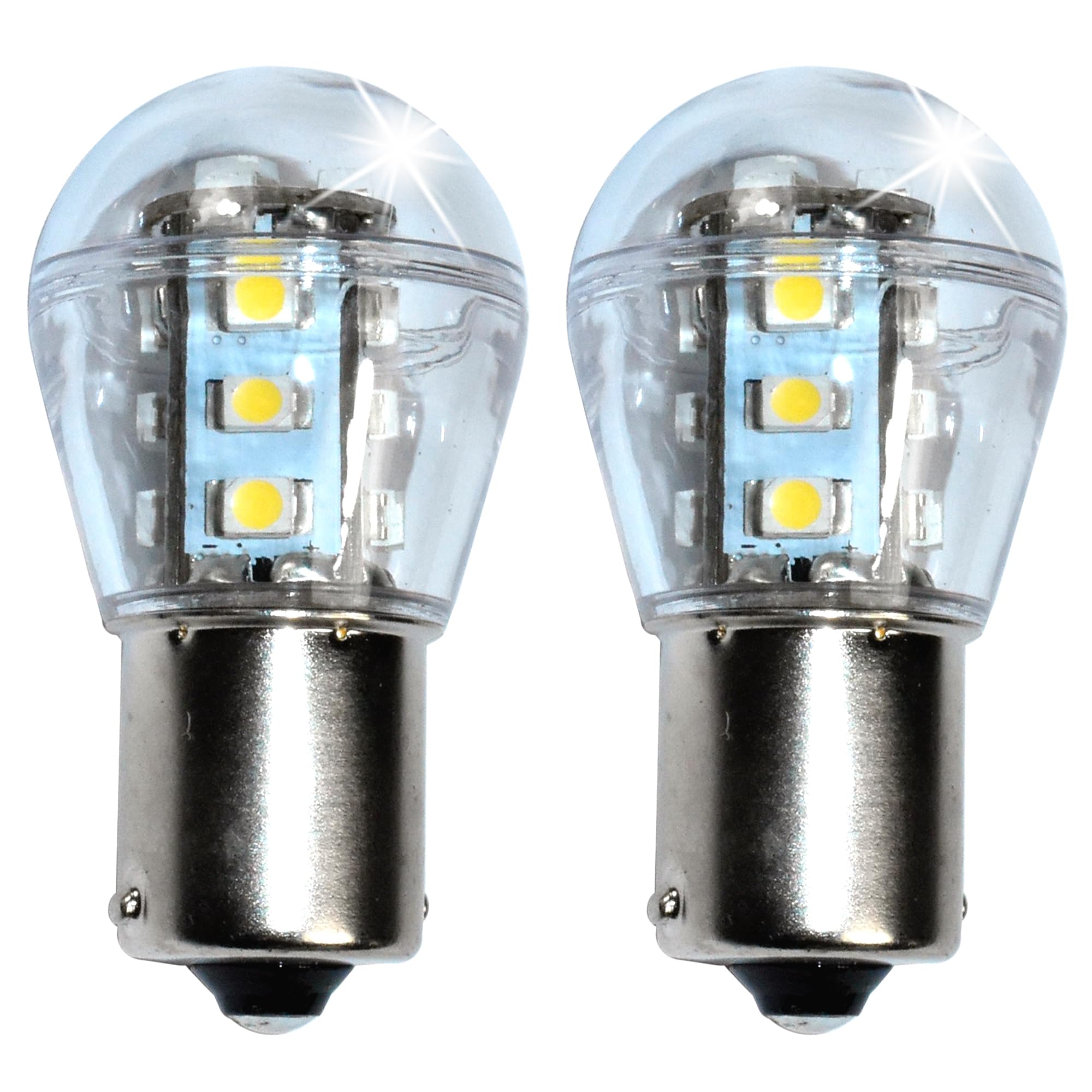 HQRP Headlight LED Bulb 2-Pack for John Deere Tractors 5200-5500, Model 887774405201705, 2 Count