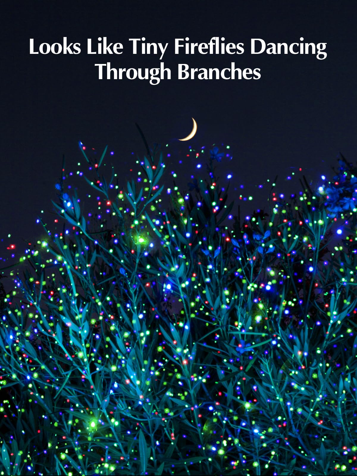 Laser Christmas Projector Lights Outdoor, 3 Color Laser Projector Light, Moving Firefly Lights Show W/Remote & Timer, Waterproof