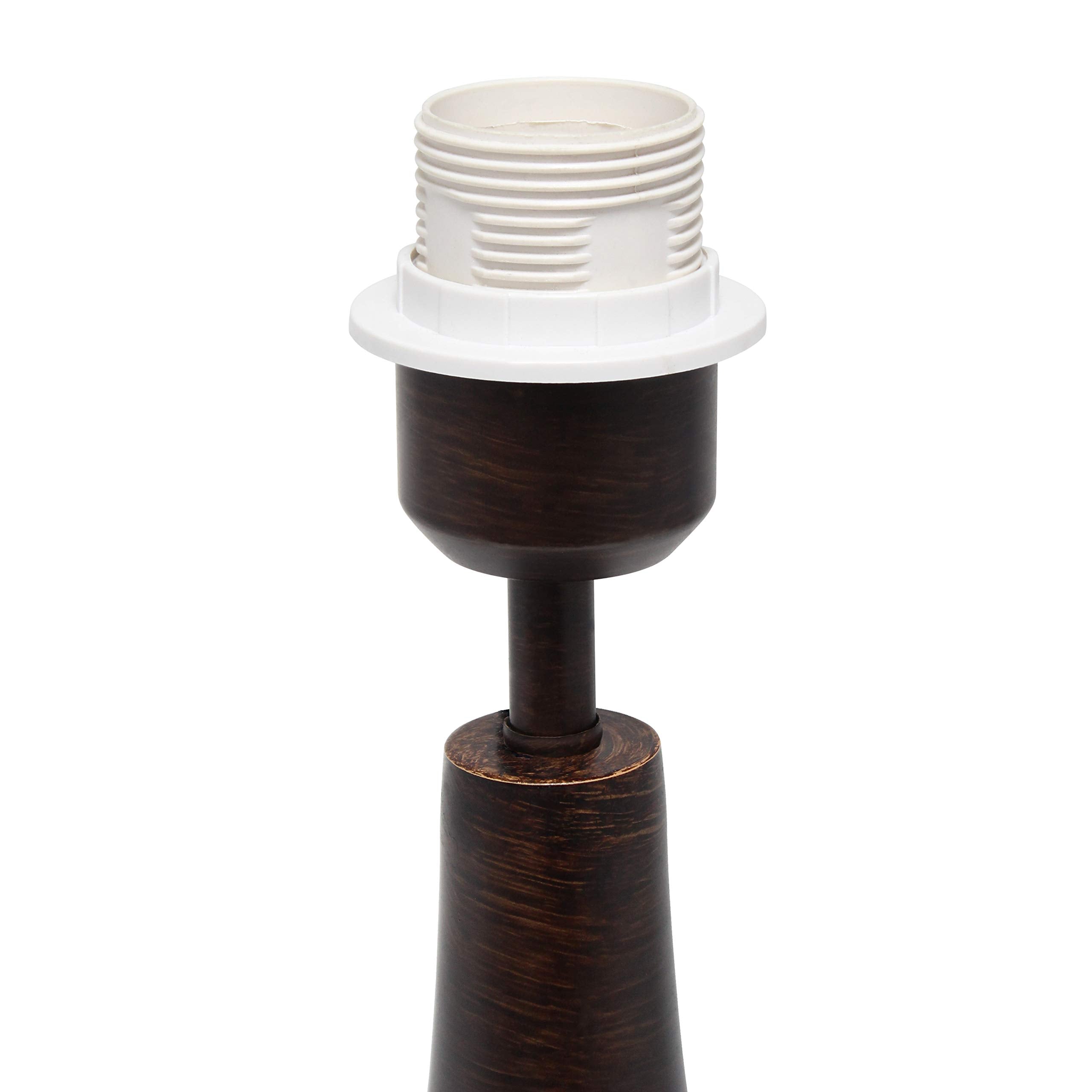 Simple Designs Lt3303-Rbz Tear Drop Table Lamp, Restoration Bronze