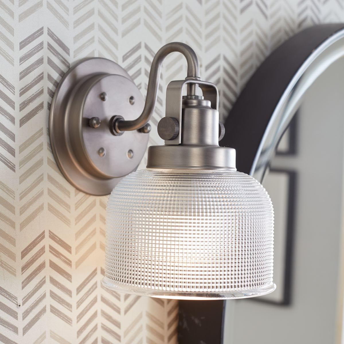 Progress Lighting P2989-81 Bath & Vanity, 8.25X7.00X5.75, Antique Nickel