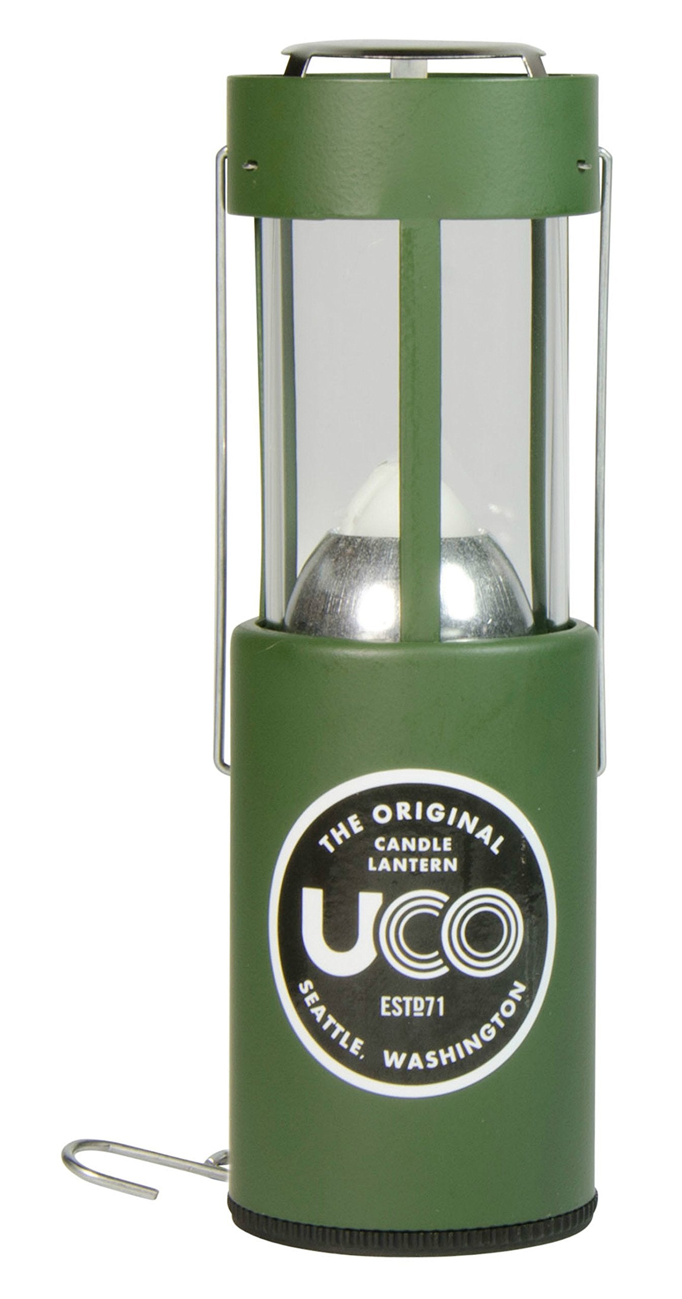 UCO Candle Lantern-green L-C-STD L-C-STD GREEN