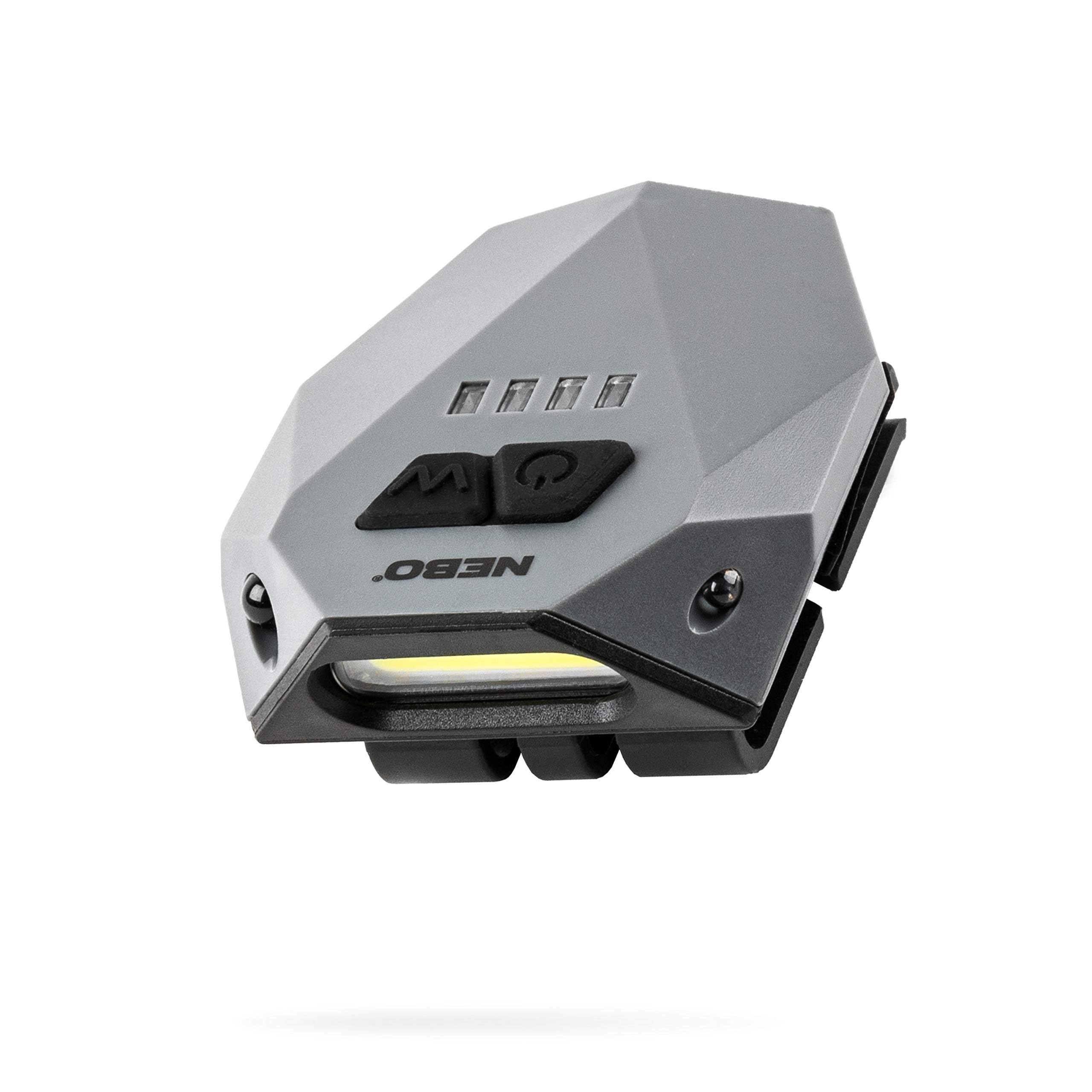NEBO Einstein Cap Light | Rechargeable 50 Lumen | 18 Hours Run Time | One Size | Black | Model NEB-HLP-0004
