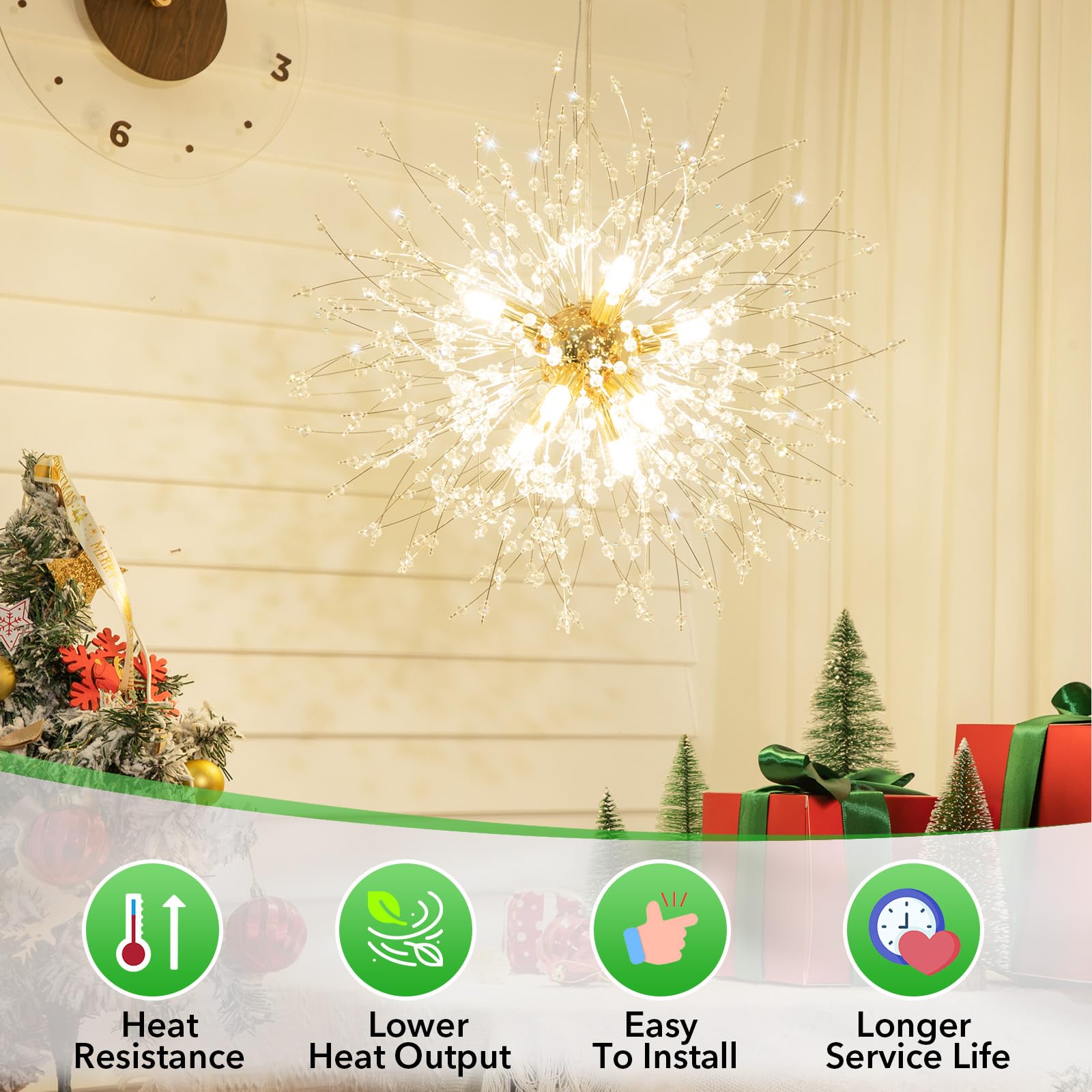 Maxvolador G9 Led Bulb Dimmable, Neutral White 4000K, 40W T4 Halogen Equivalent, Bi Pin Base 4W Light Bulbs For Chandelier Light