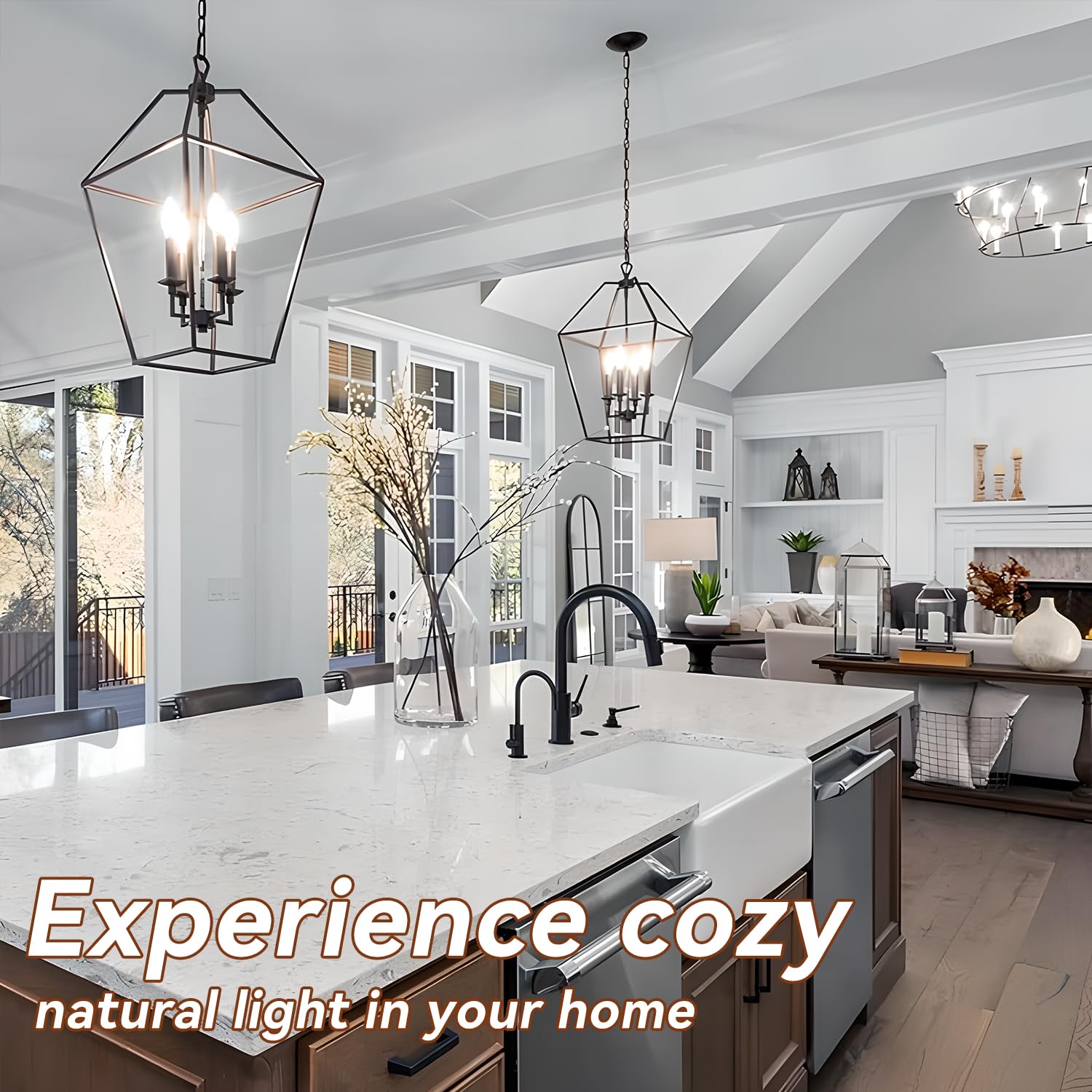 Tjoy Led Candelabra Bulbs Dimmable, 60W Equivalent Chandelier Light Bulbs, 4.5W 5000K Daylight, 500Lm, E12 Base, B11 Vintage Led