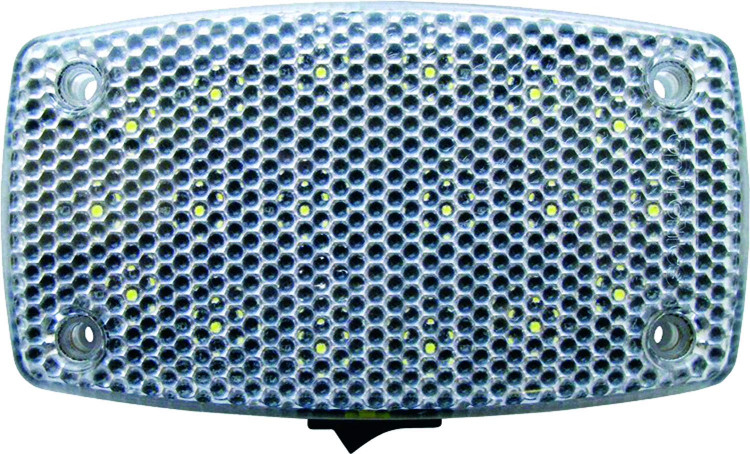 Optronics LED Dome Light ILL22CBBP Polycarbonate Black