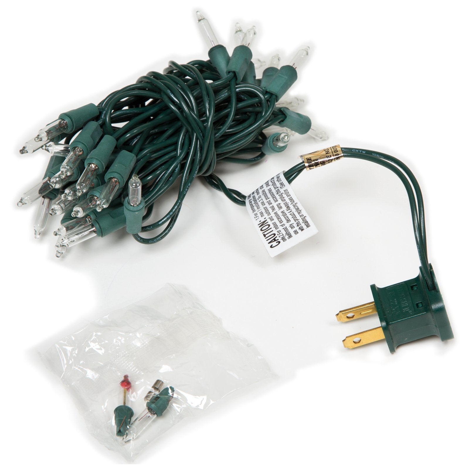 NOMA 35-Count Clear Christmas Light Set, Plastic Material, Model 4035-88, Ideal for Holiday Decor