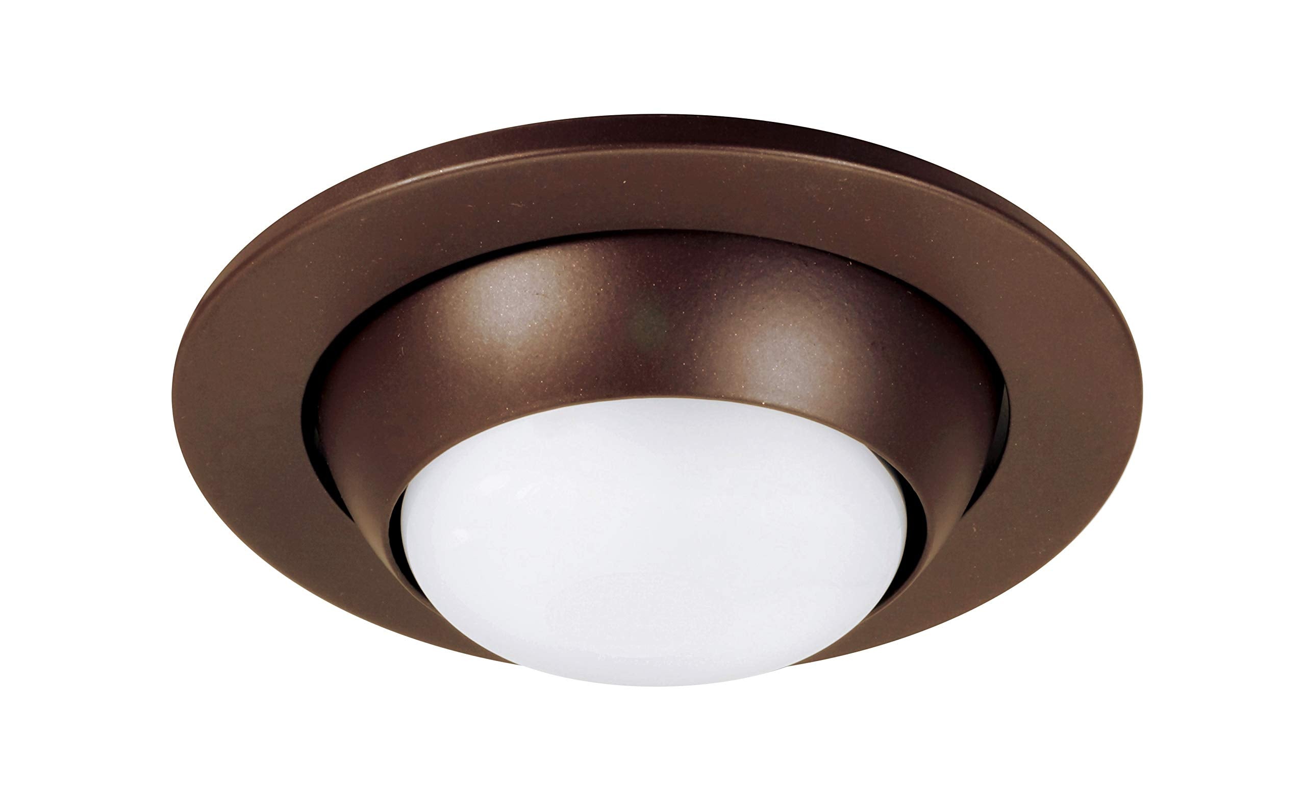 NICOR Lighting 4 inch Oil-Rubbed Bronze Adjustable Eyeball Trim, for 4 inch Housings (19506OB-OB)