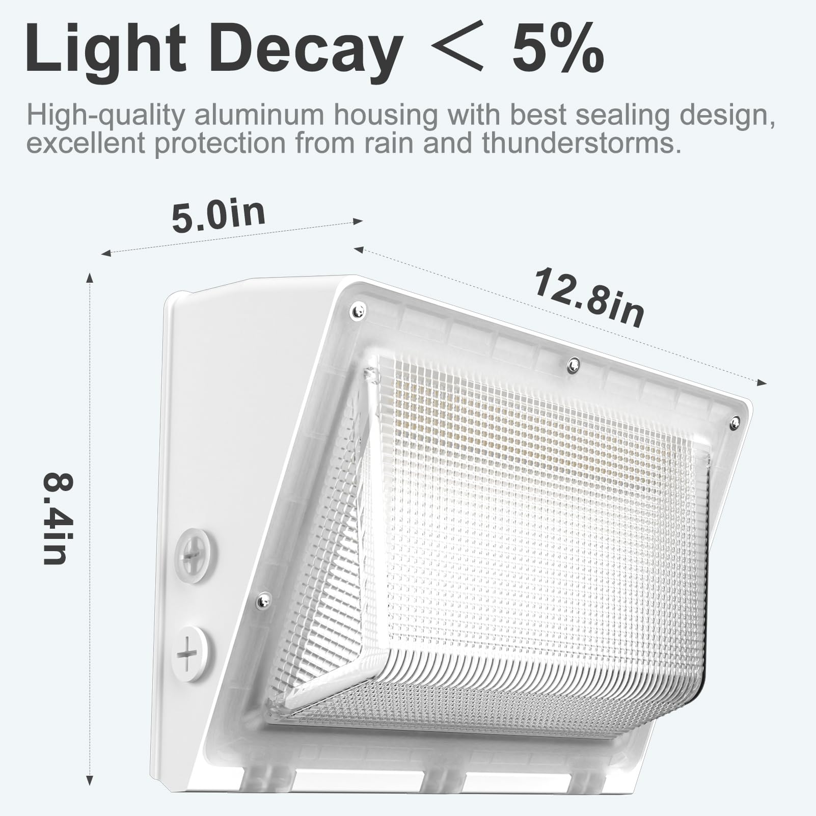 Lightdot 4Pack 200W Led Wall Pack Lights  100-277V Dusk To Dawn Photocell  30000Lm(150Lm/W) 5000K Ip65 Waterproof Outdoor Exterior Lighting  Energy Saving  Etl | 5-Year Warranty(Height:15~30Ft)
