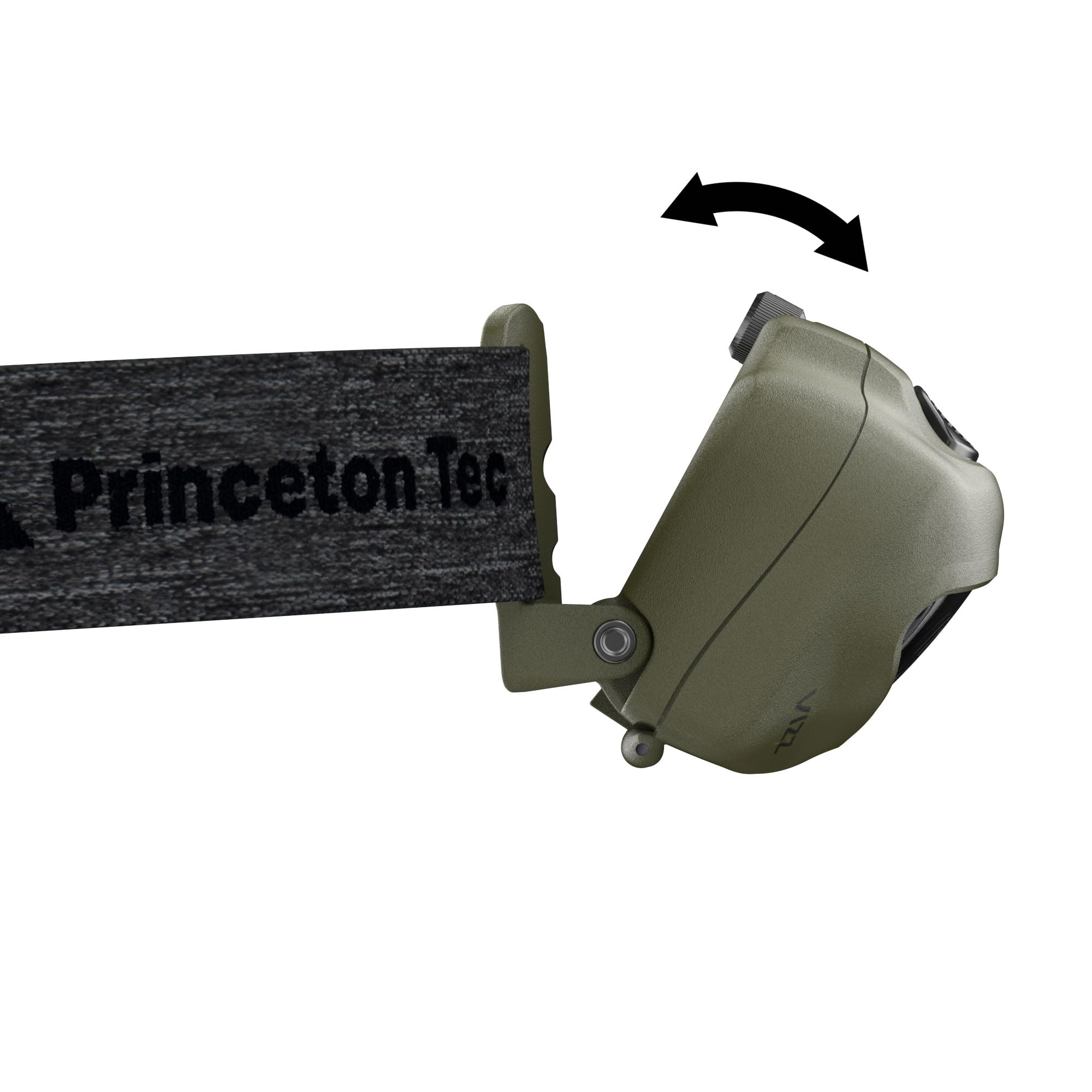Princeton Tec Vizz Headlamp 550 Lumen LED, Dimmable, IPX7 Water Resistant, One Size, Green, Model VIZZ22-GR/DG