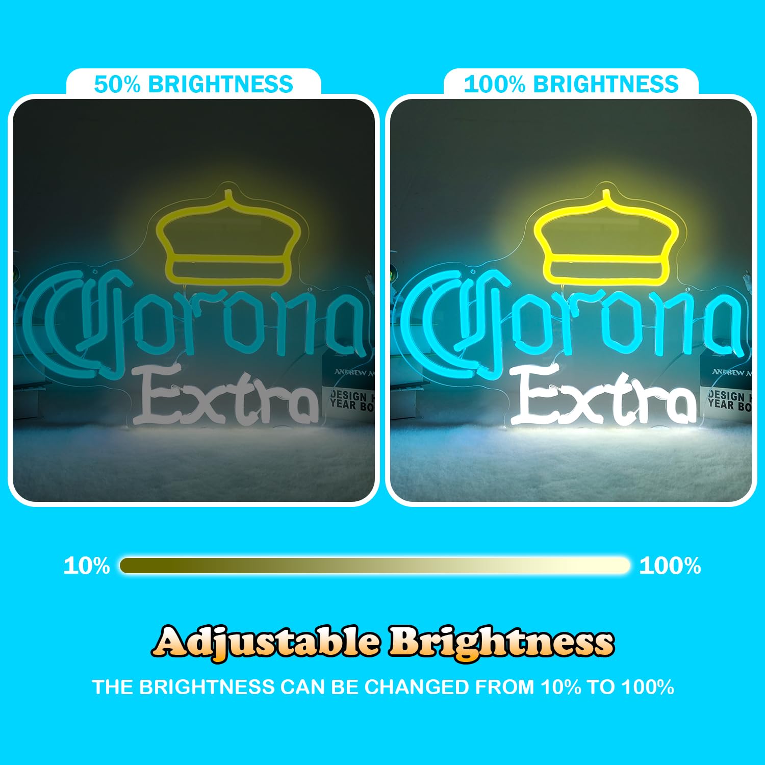 Jianjung Beer Neon Sign Bar Neon Lights For Wall Led Neon Bar Signs Light Up Signs For Man Cave Home Bar Party Club Bedroom Wall Neon Retro Decor Gift For Men