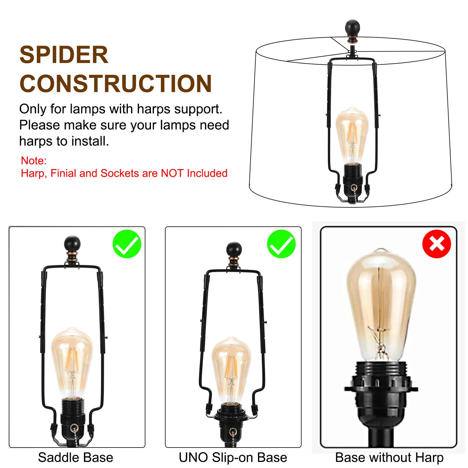 PATIKIL Lamp shades for Table Lamps 11.4 Top x 12.6 Bottom x 9.8 High Drum Lamp shades for Floor Lamps Medium Linen Lampshade Ea