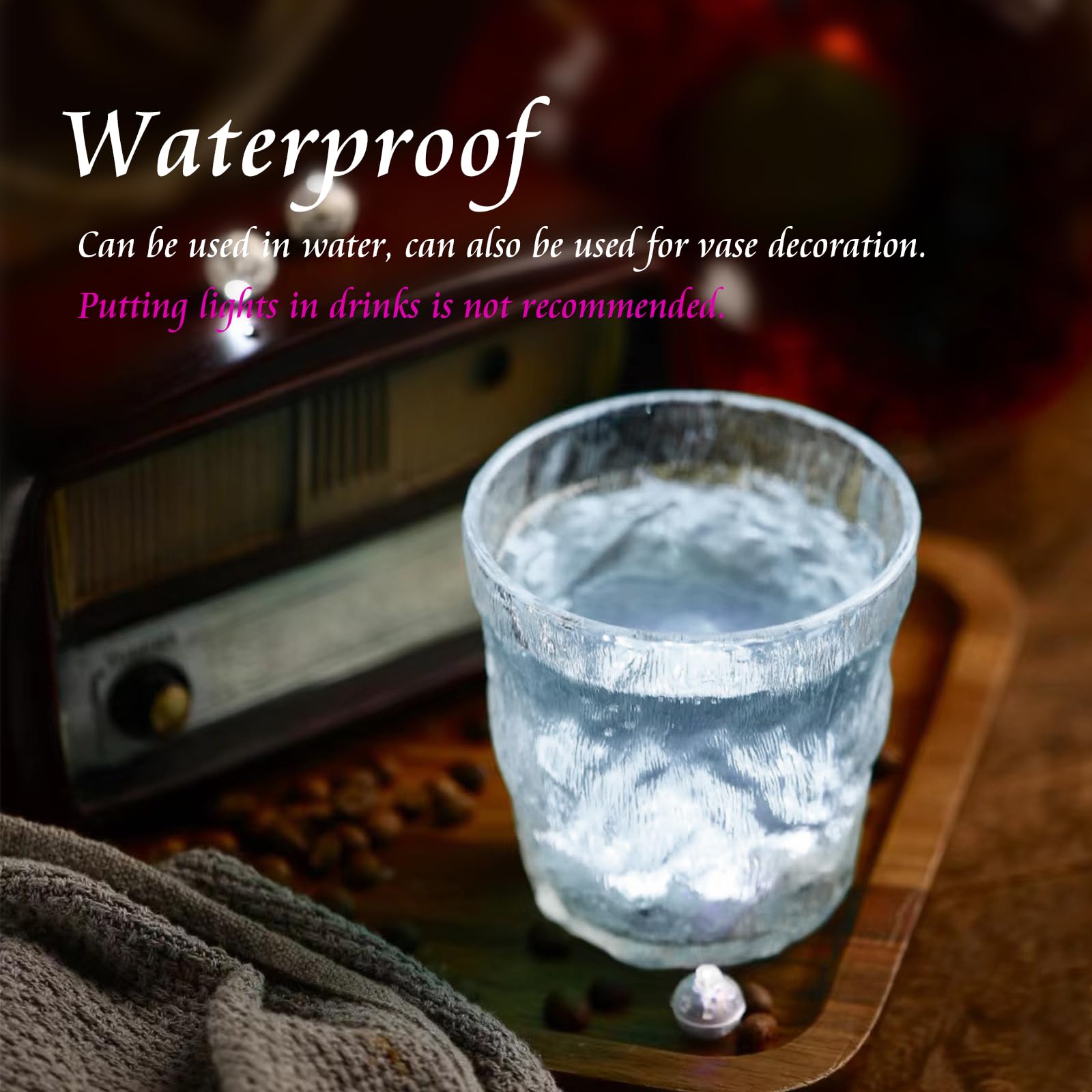 Chzk 100Pcs Balloon Lights Mini Led Lights Round Long Standby Time Multicolor Ball Light Paper Lantern Balloons Lights For Birthday Party Christmas Halloween Decoration (Cold White, 100 Pcs), D11-Qqd