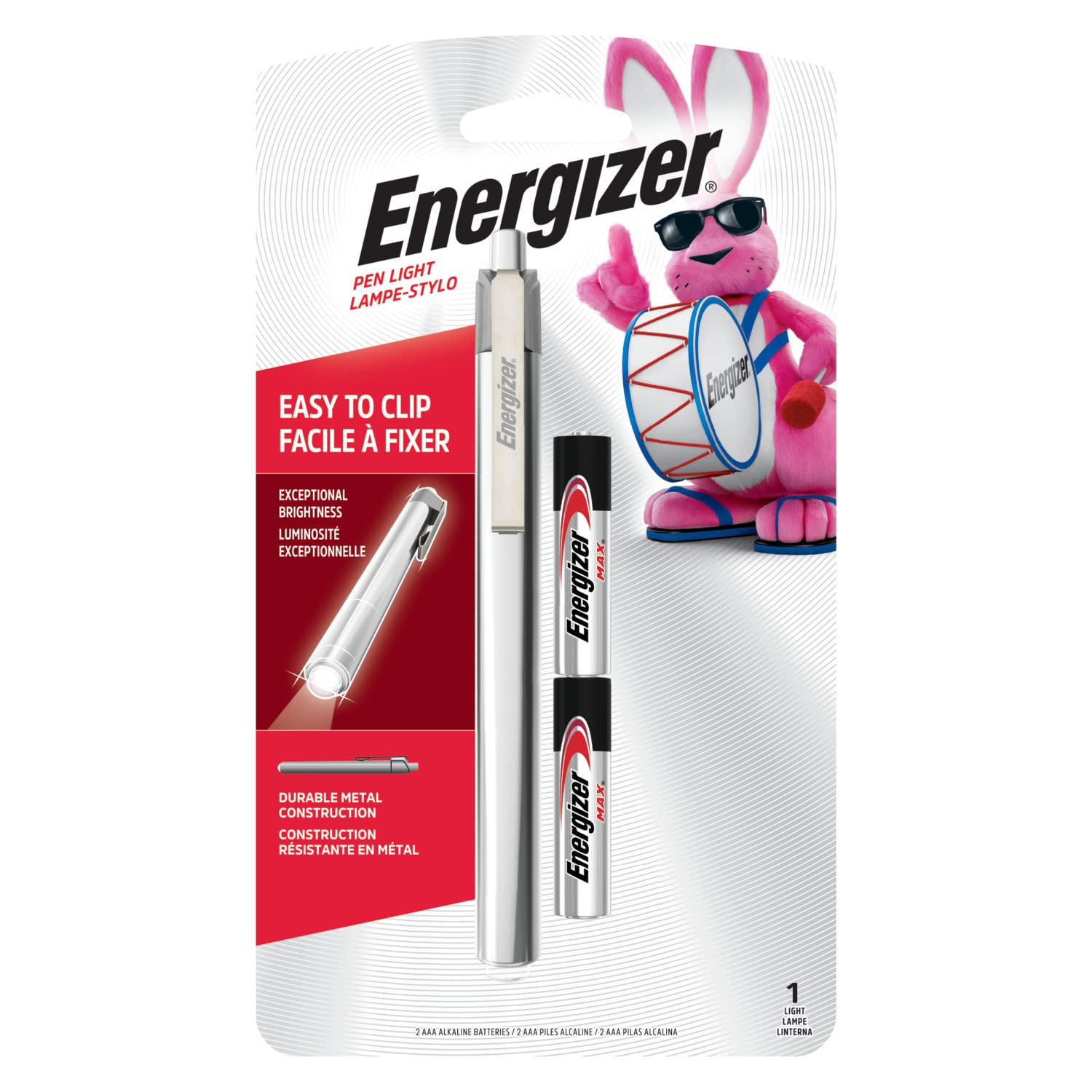 Eveready Evepled23Aeh Pen Led Energizer, Silver