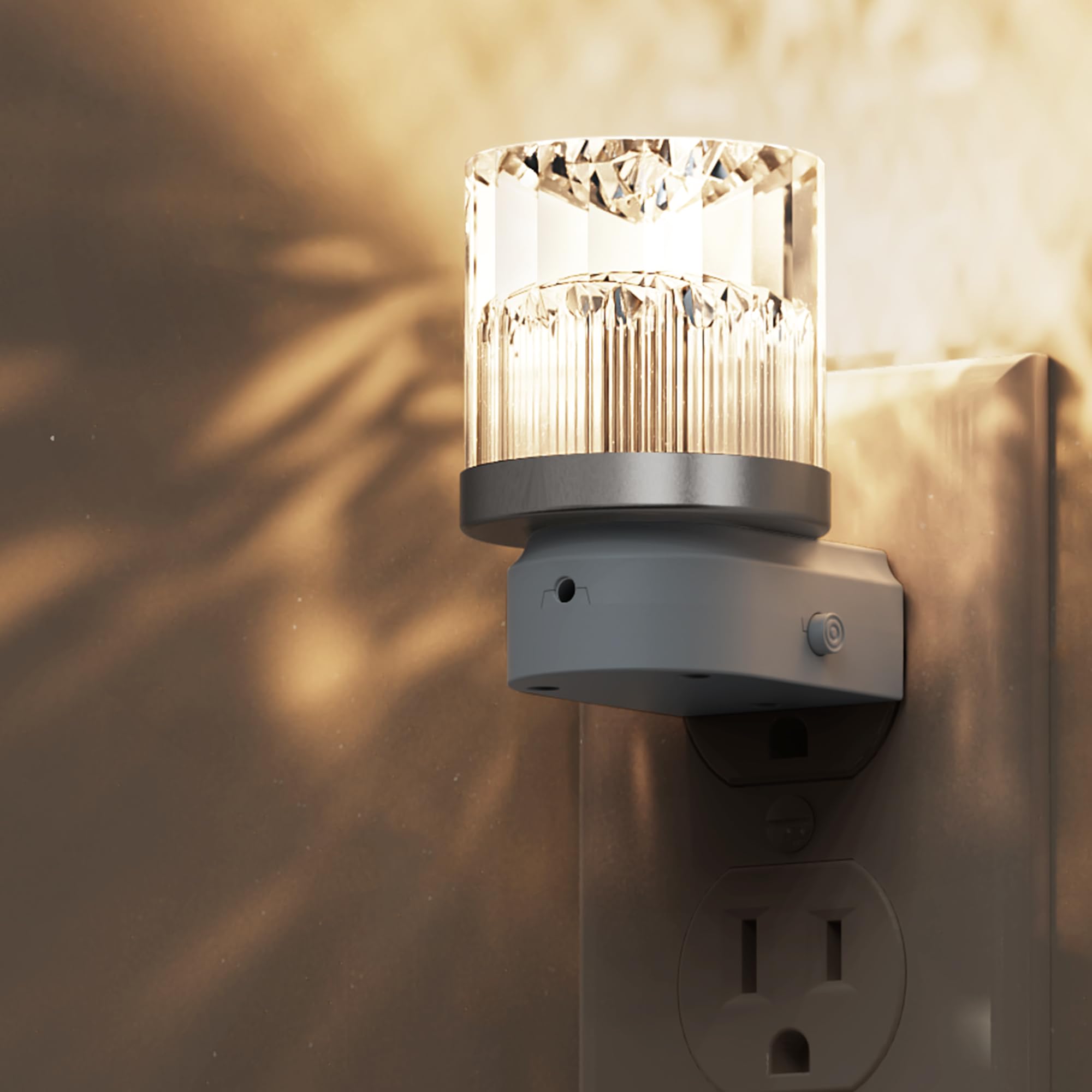 L LOHAS LED Night Light  Night Lights Plug into Wall  3000K Soft Light LED NightLights  Built in Dusk to Dawn Sensor for Hallway  Bathroom  Rooms