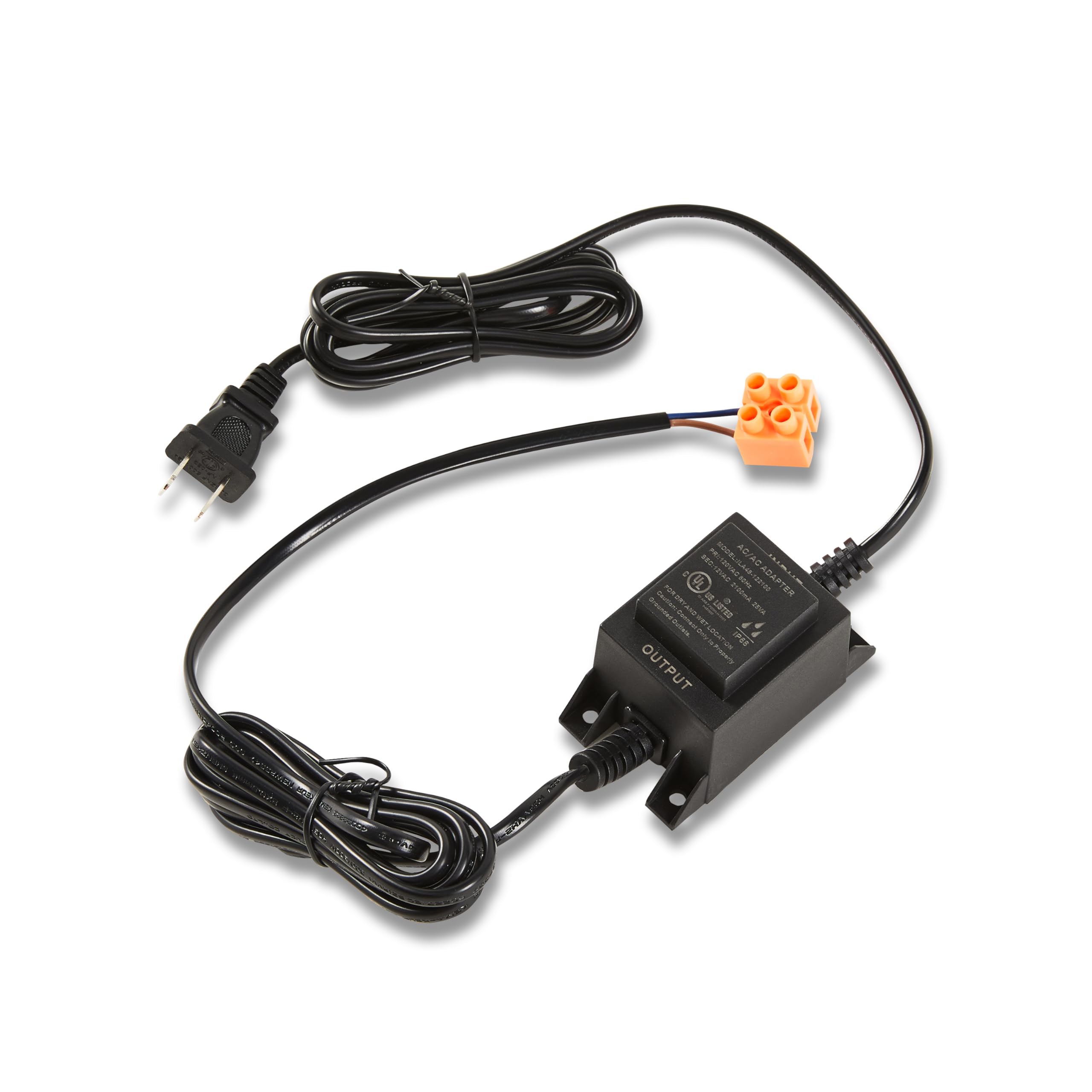Nvmidtc Outdoor Landscape Transformer Ul Listed 110/120V To Ac 12V/2.08A, 25W Waterproof Power Supply Converter For Led Spotligh