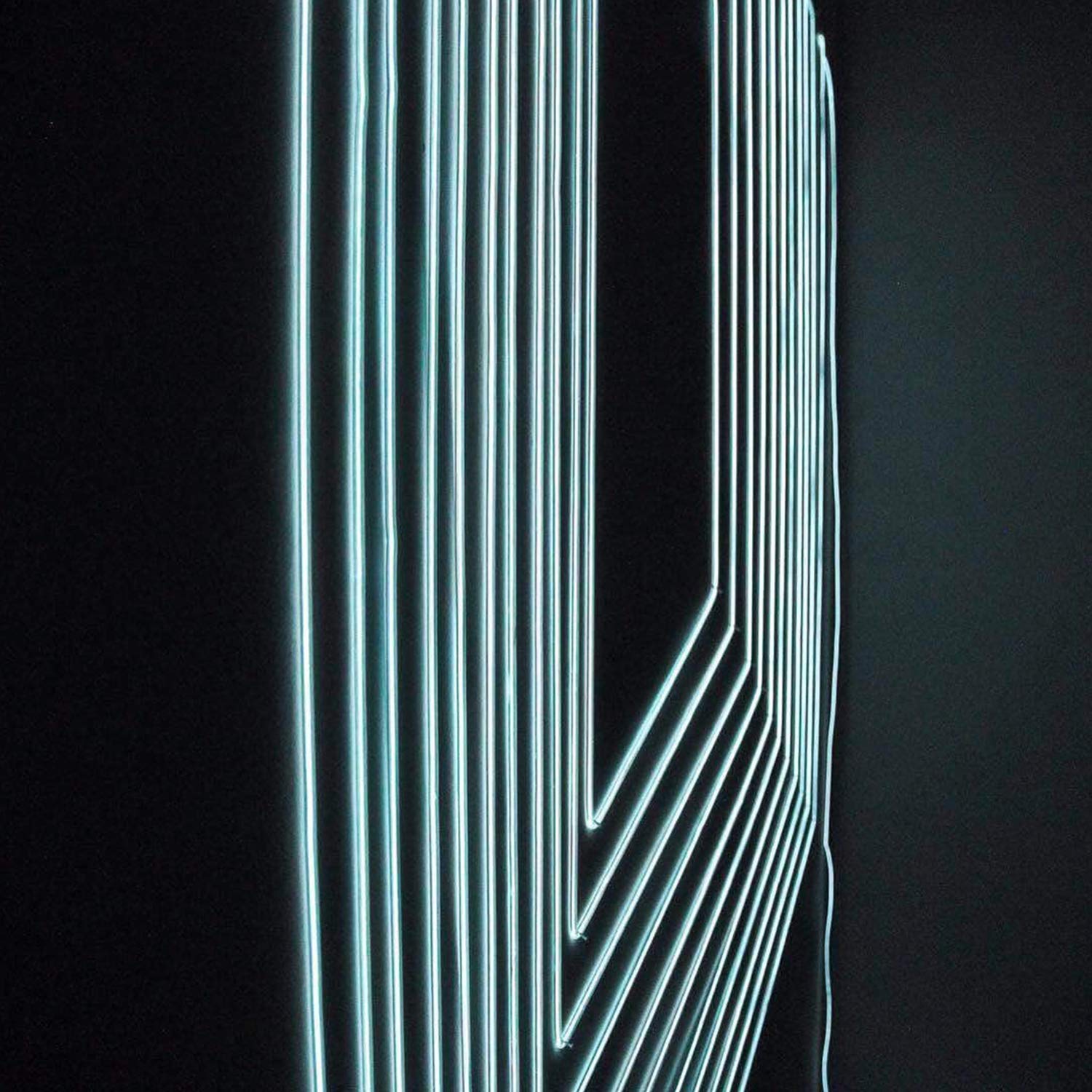 JIGUOOR EL Wire Battery Pack Neon Light Strip 16.4ft / 5m White for DIY, Festival, Party, Decoration