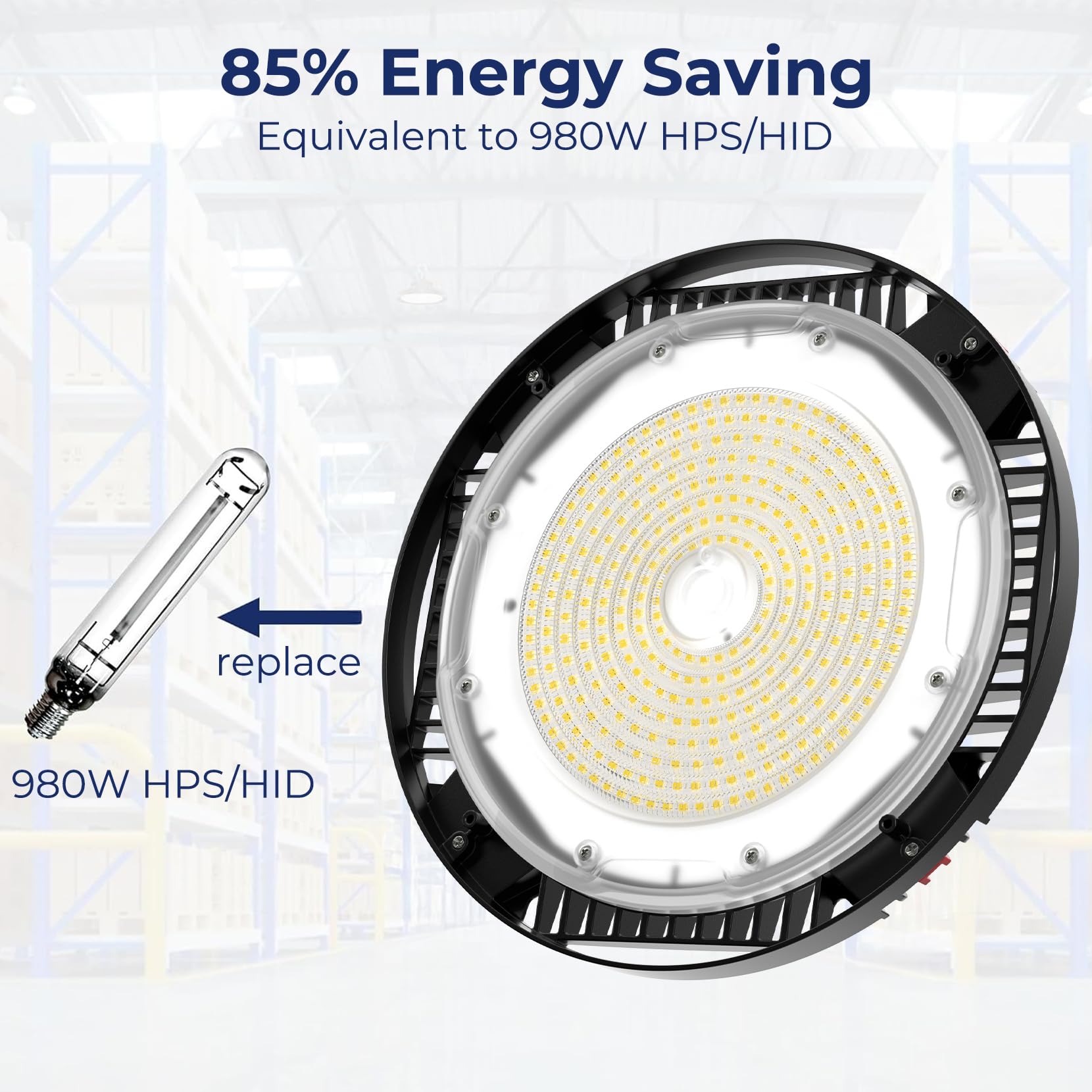 Cinoton 210W Ufo Led High Bay Light  Aluminum Led Shop Lights With 31500Lm  5000K Commercial Bay Lighting For Warehouse Garage Workshop Factory  6  Cable & Safety Rope  Etl Listed 4 Pack