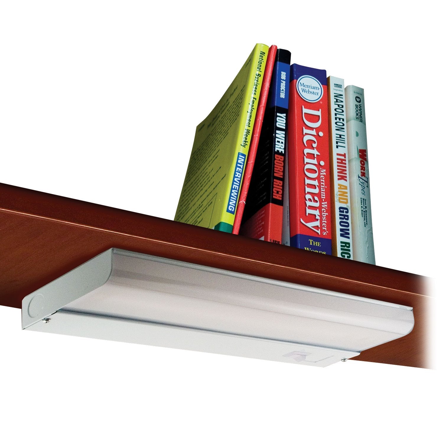 Ledu Under-Cabinet Fluorescent Fixture, Steel, 18-3/4 x 4 inches, White, Model L9011