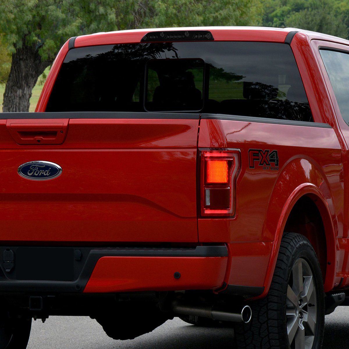 Dna Motoring 3Bl-F15015-Led-Bk-Sm Black Housing Led High Mount 3Rd Third Brake Light [Compatible With 15-20 Ford F150 / 17-20 F250-F550 Sd]