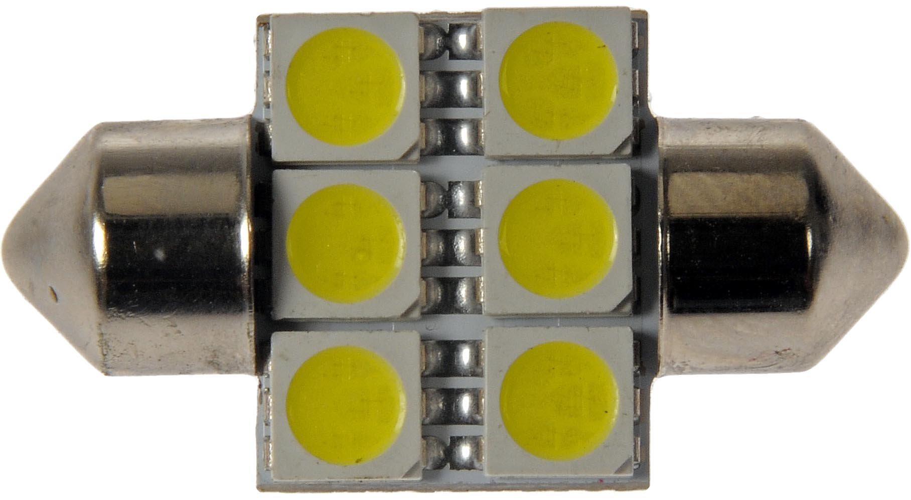 Dorman 3175W-SMD 3175 White 5050SMD 6LED Bulb Compatible with Select Models