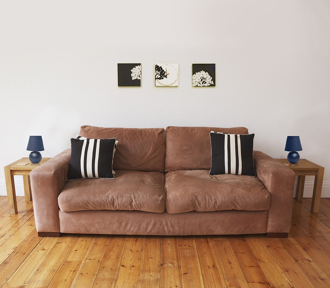 Simple Designs Lt2008-Blu-2Pk Mini Ceramic Globe Table Lamp 2 Pack Set With Matching Fabric Shade, Blue