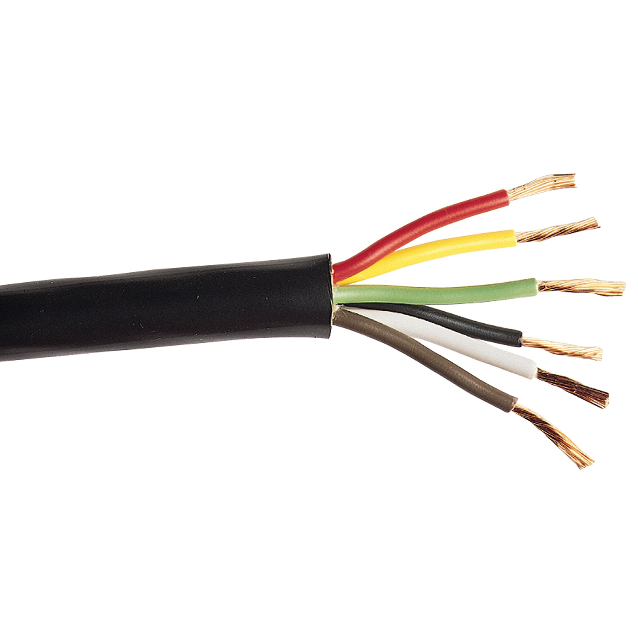 Quick Cable 234303-100 Trailer Lighting Cable - 7 Conductor/Multi, 100'