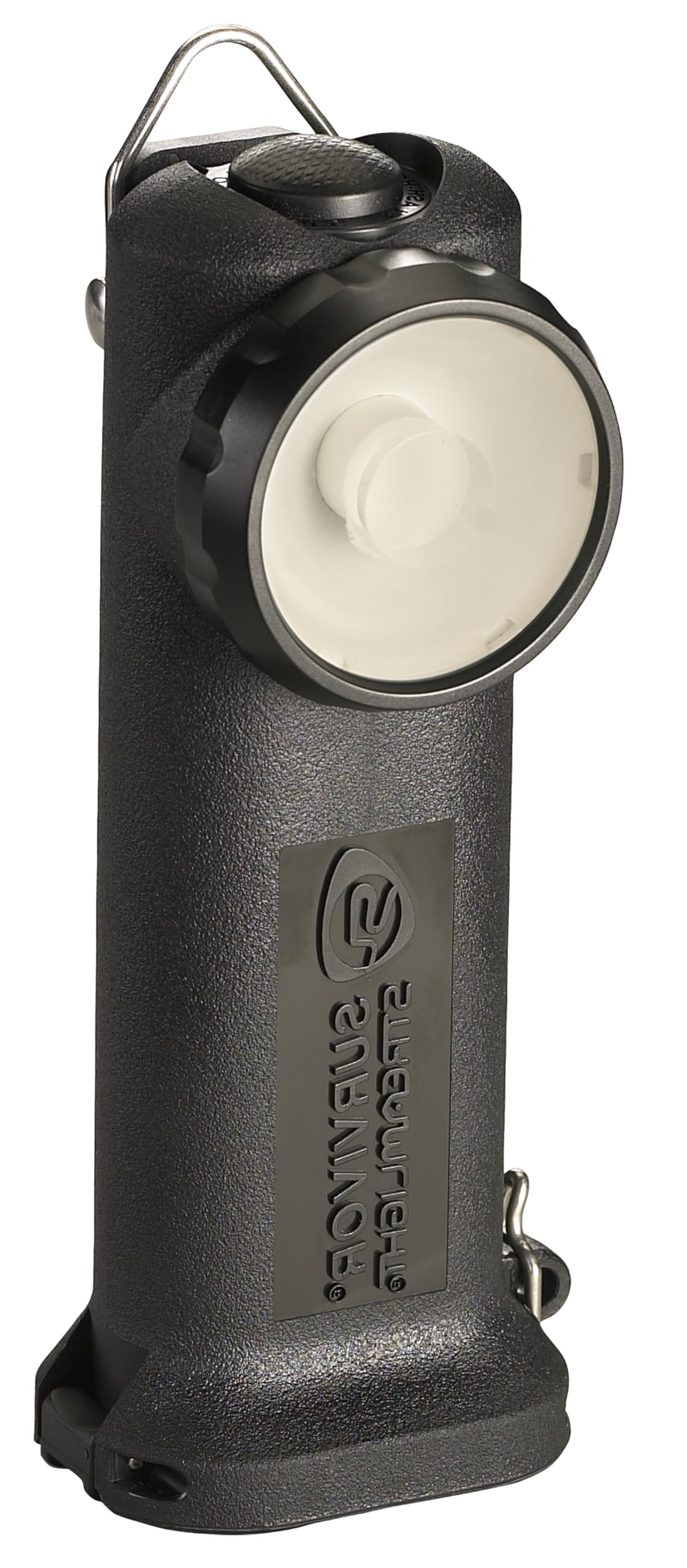 Streamlight 90523 Survivor 175-Lumen Rechargeable Safety-Rated Firefighter Right Angle Flashlight With Ac/Dc Charging, Black