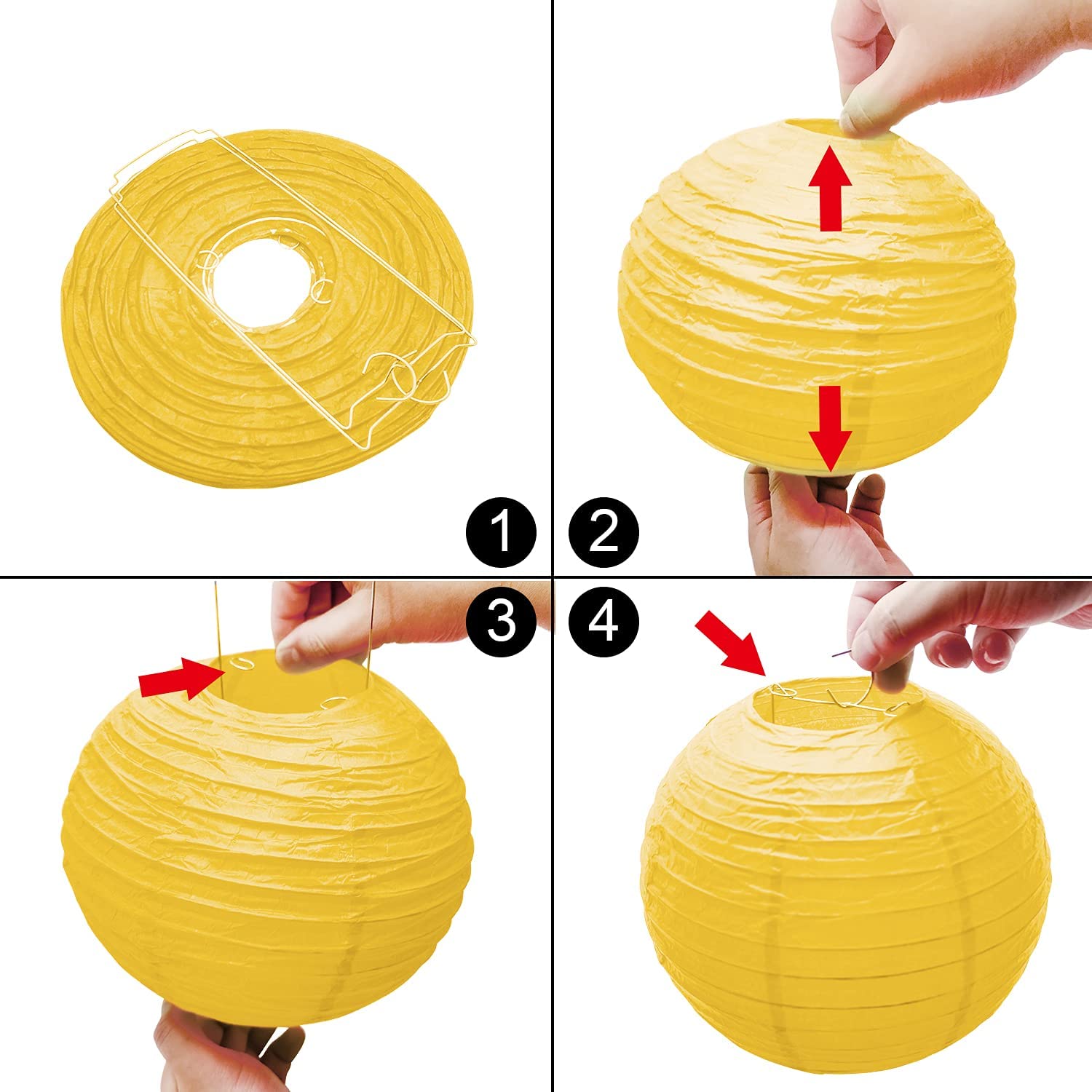 Pheila 12 Pcs Fall Paper Lanterns Thanksgiving Decorations Yellow Orange And Brown Paper Lanterns Autumn Decorative Round Hangin
