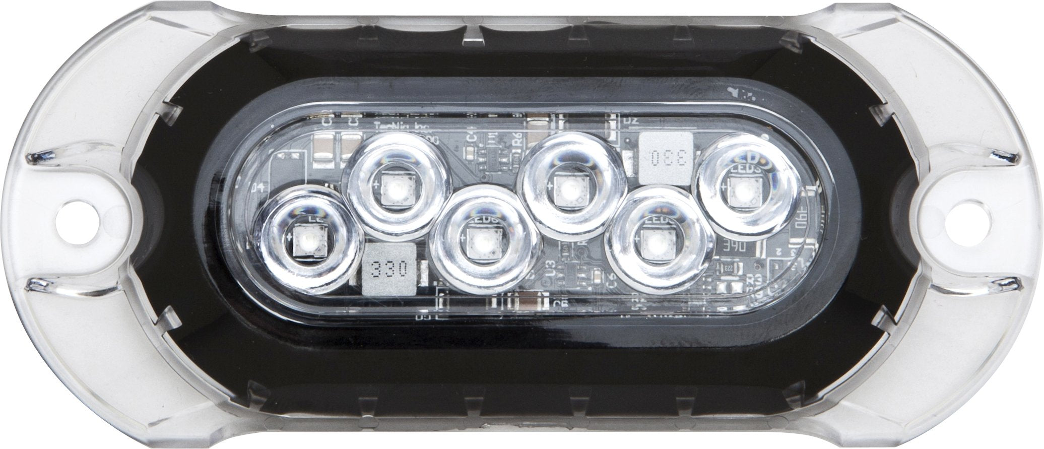 Attwood 65Uw06B-7 Lightarmor Ultra-Bright 6-Led 1,350 Lumen Underwater Light, Sapphire Blue