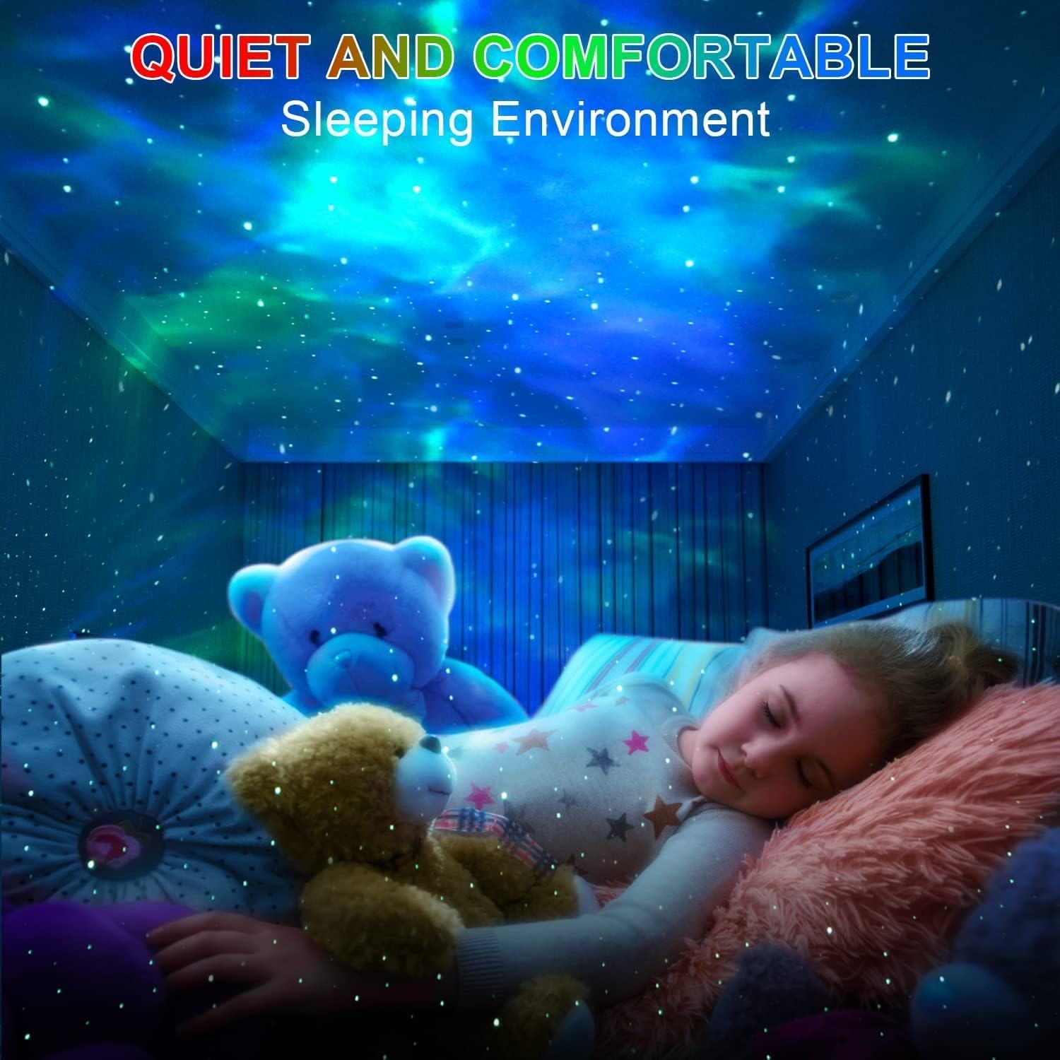 Astronaut Galaxy Projector, Space Projector Night Light, Star Projector,3D Starry Nebula, with Timer and Remote Control for Kids