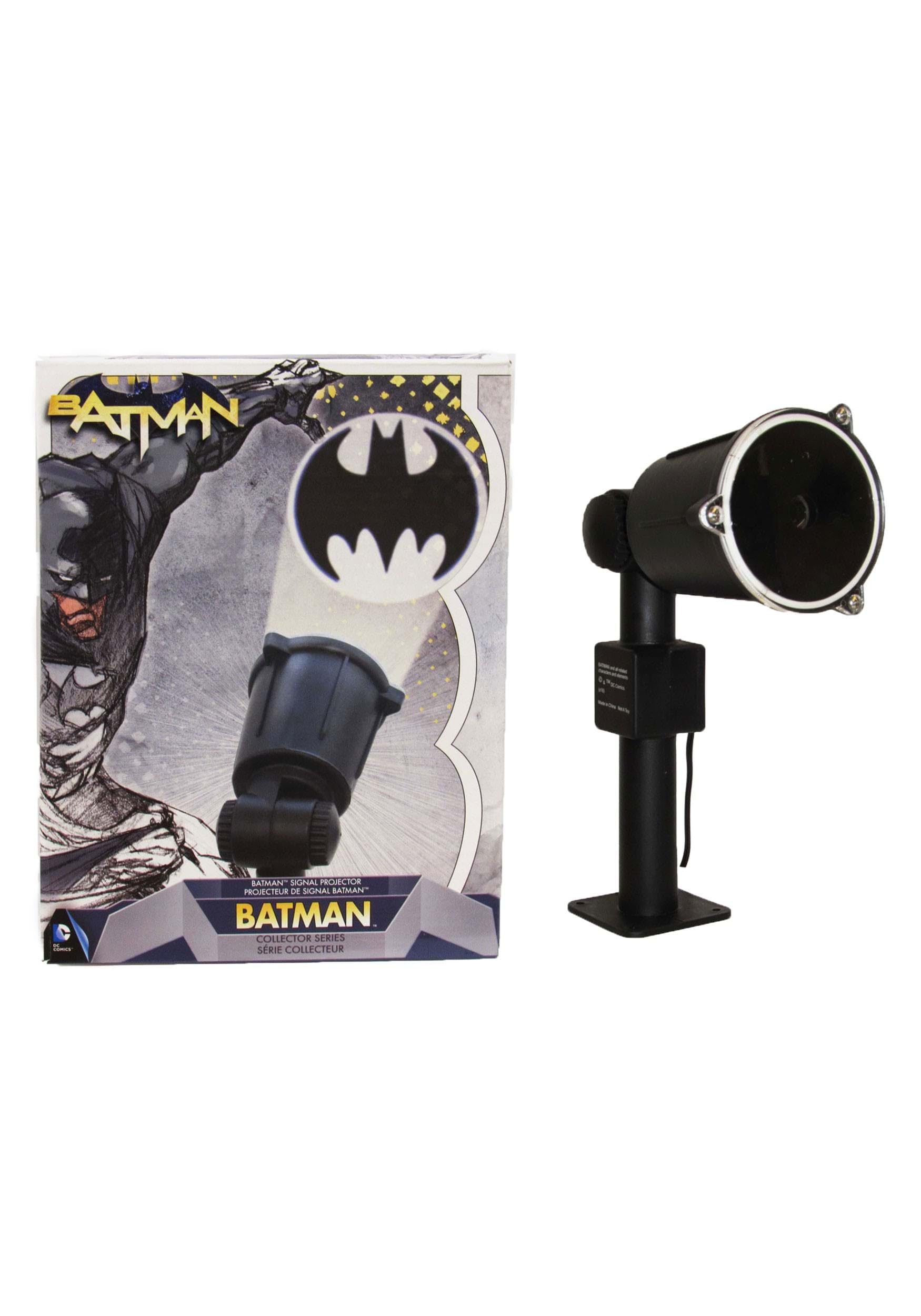 Kurt Adler 14 Inch Batman Bat Signal Projector, Black