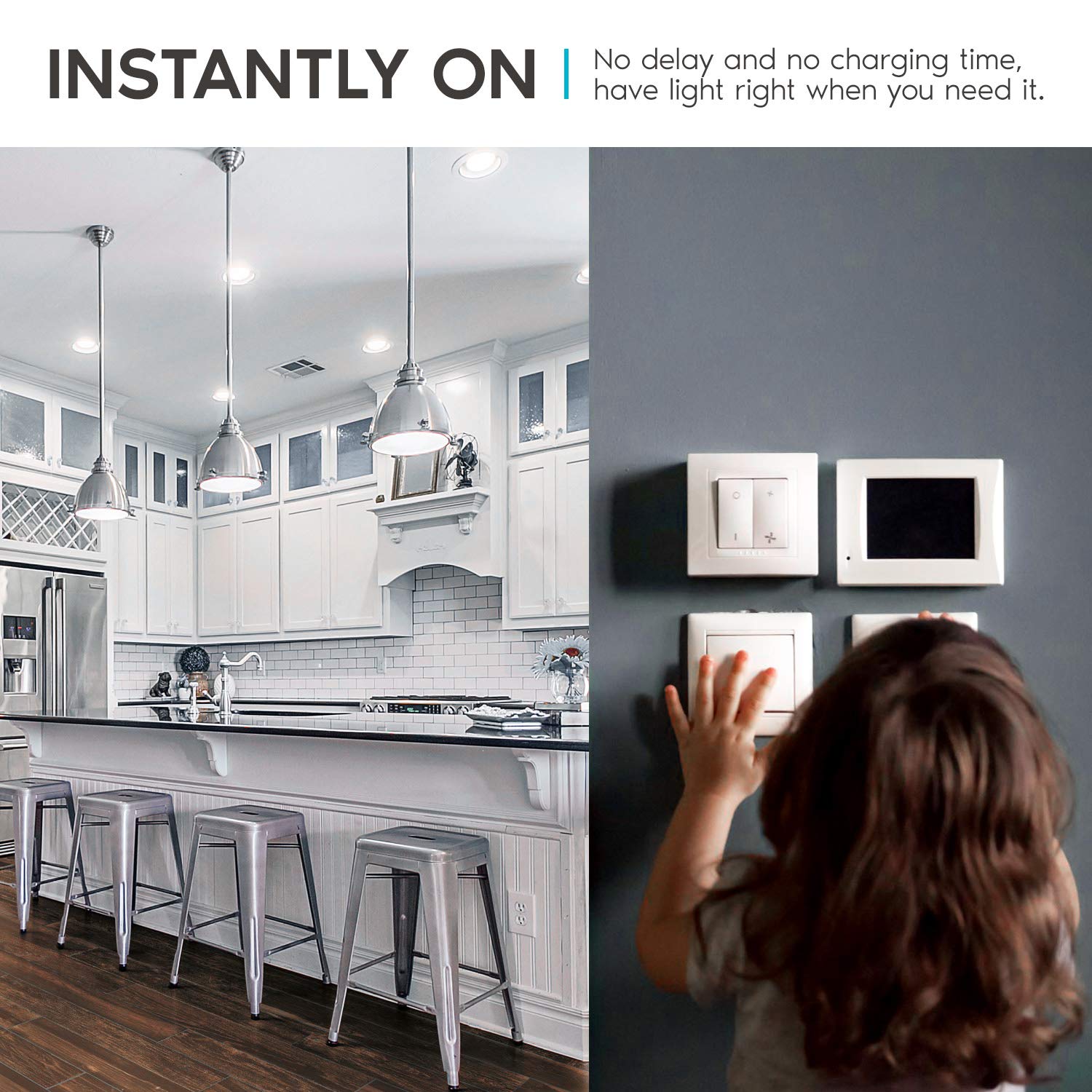 LUXRITE A15 LED Bulb 40W Equivalent, 7W, 600 Lumens, Dimmable, 5000K Bright White, E26 Base, 6 Pack