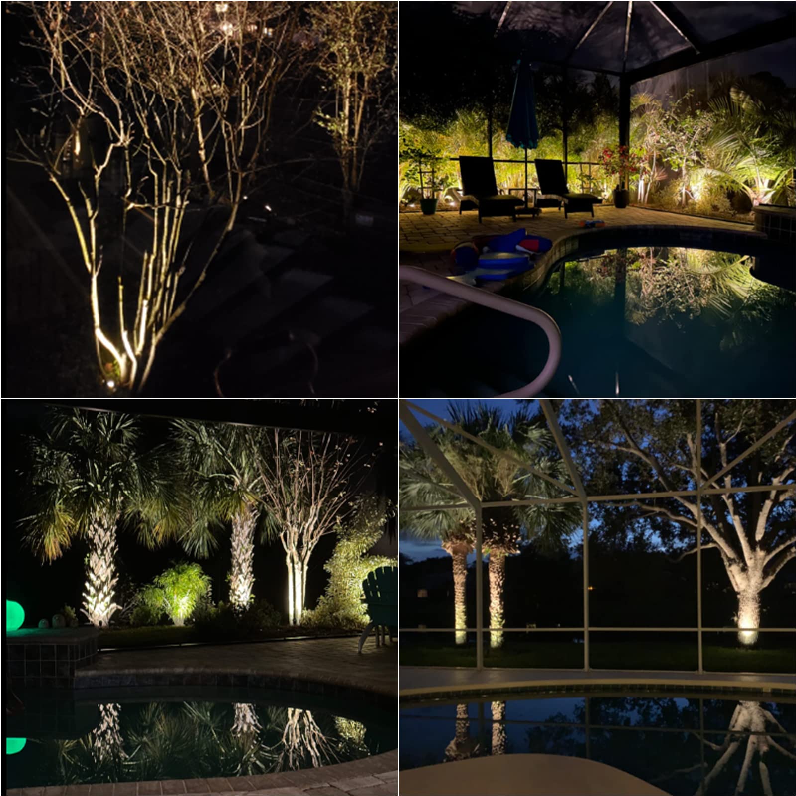 Malibu 50W Low Voltage Floodlight Landscape Lights, Waterproof, Black, 6"x3.5"x5.9", Model 8301-9601-01 for Garden & Pathway