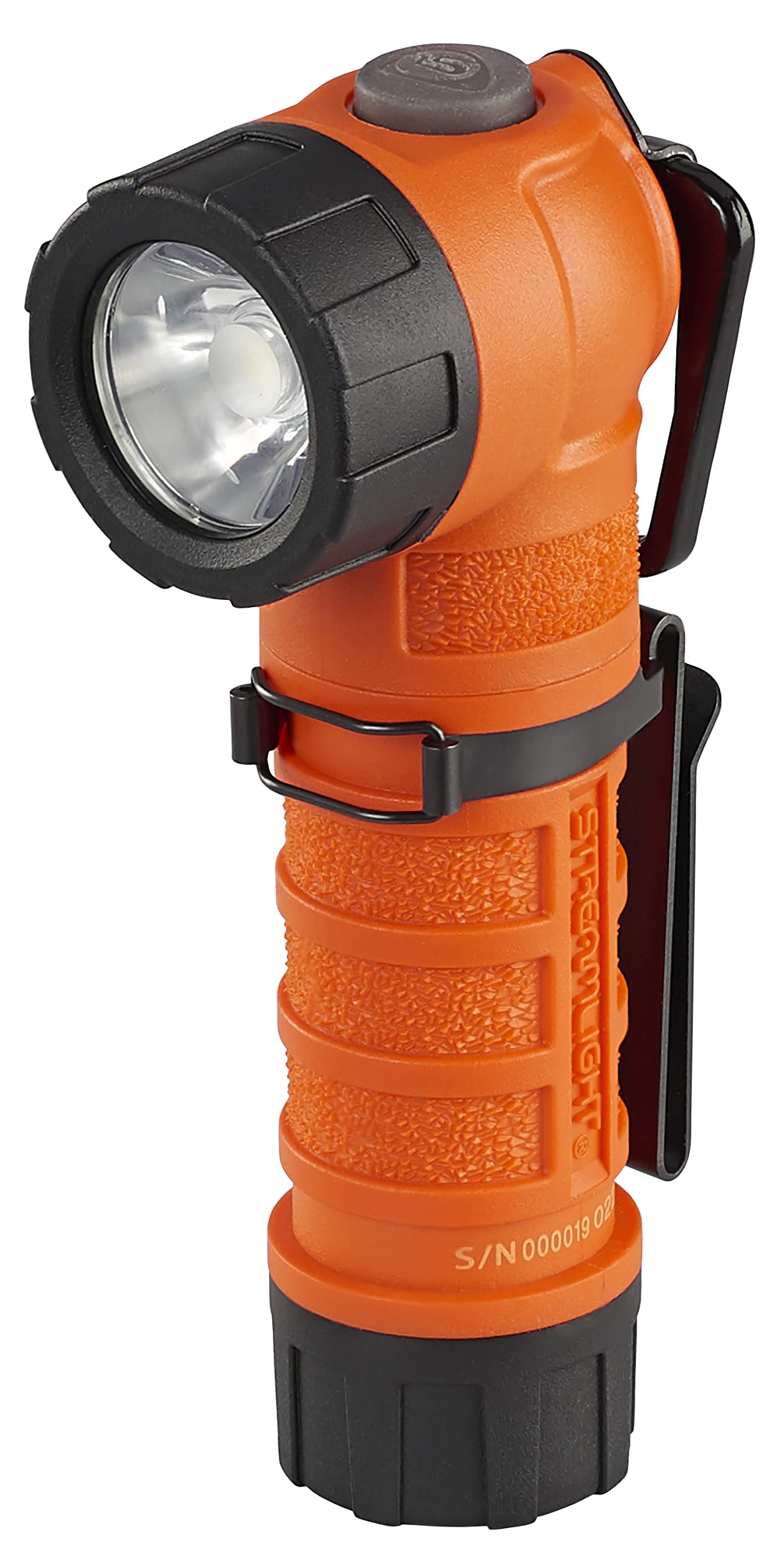 Streamlight PolyTac 90 LED Flashlight, 170 Lumens, Orange, Model 88834, Nylon, w/o GearKeeper