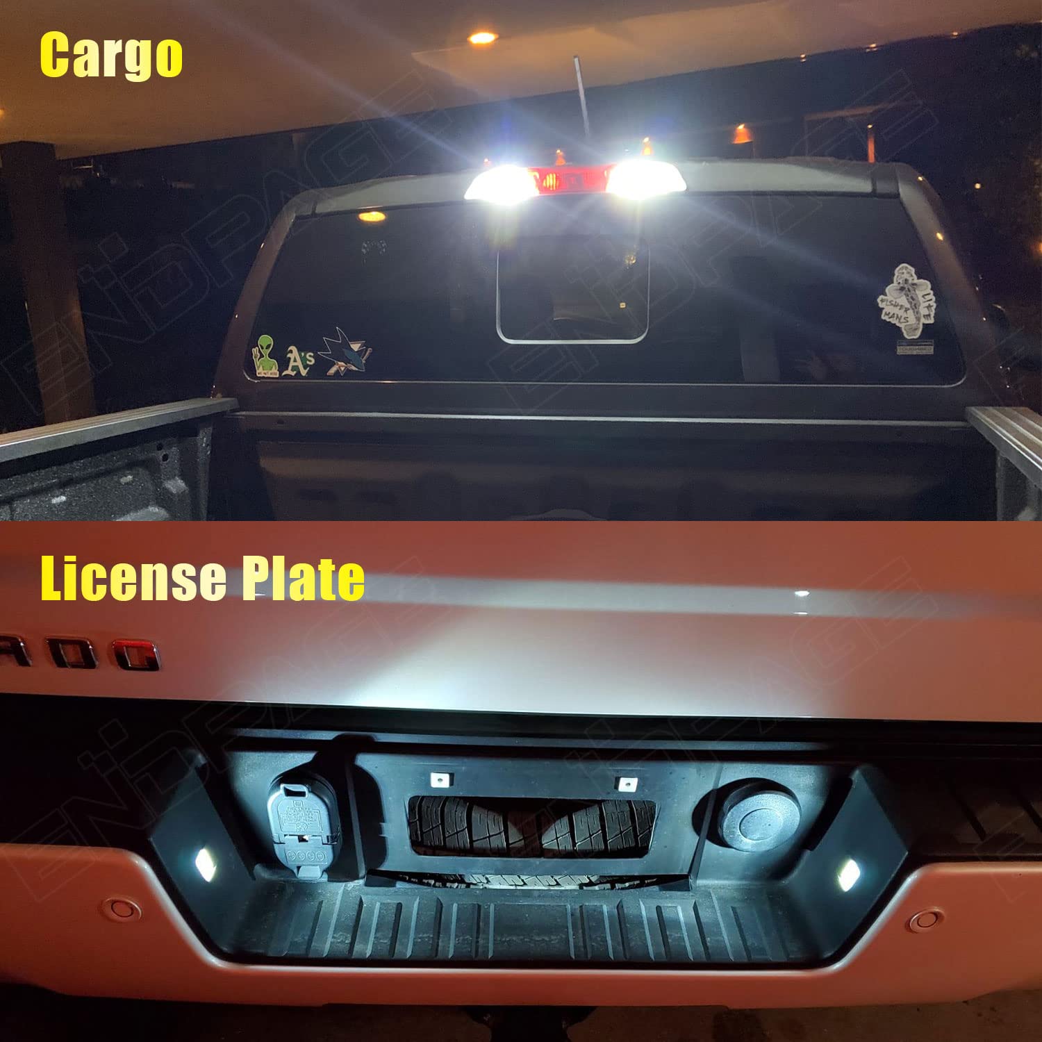 Endpage 13-Pieces White Interior Led Light Kit For Chevrolet Colorado/Gmc Canyon 2015 2016 2017 2018 2019 2020 2021 Interior Led Lighting Package + Cargo Lights, License Plate Lights, Install Tool
