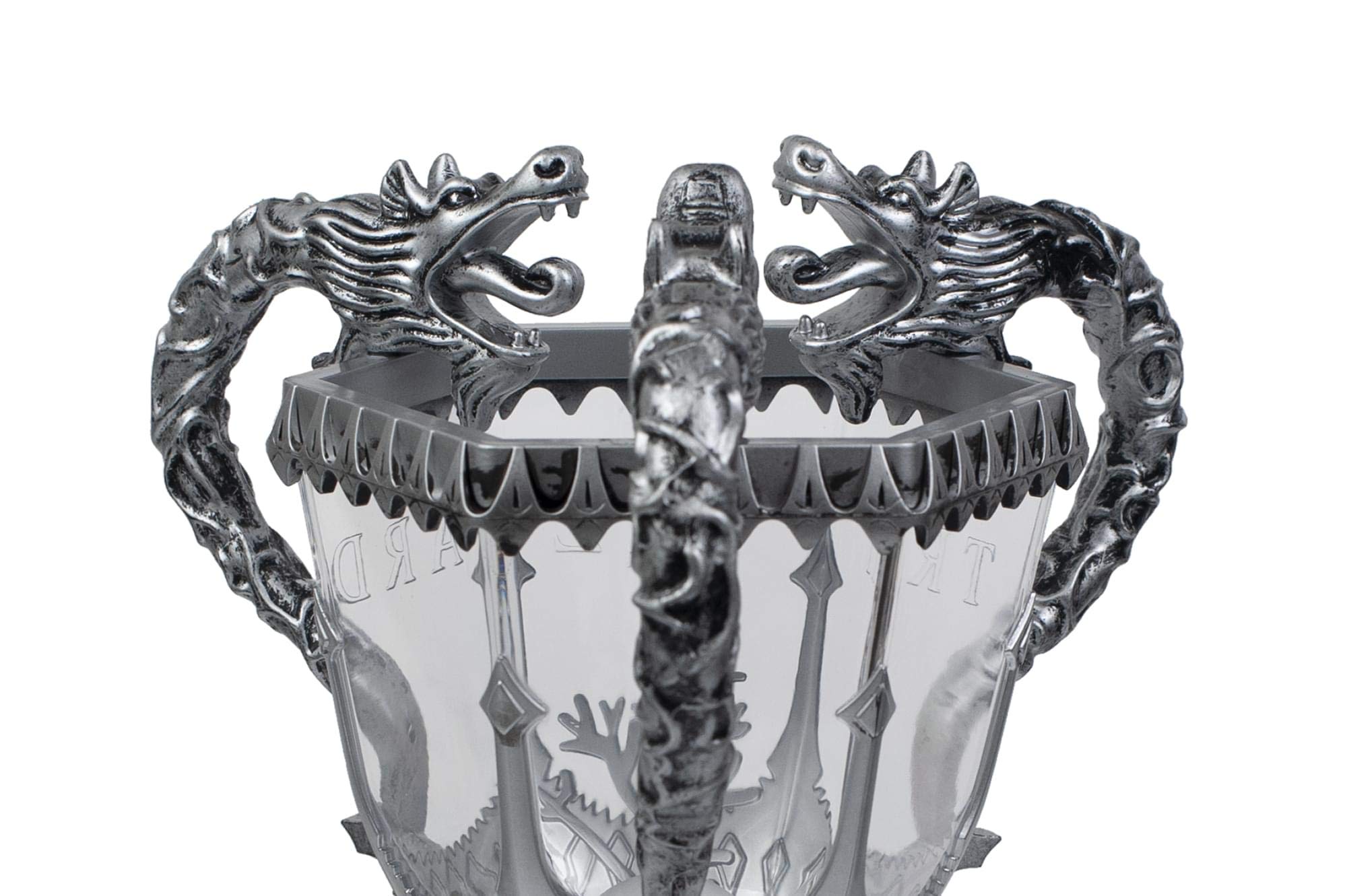 Harry Potter Triwizard Cup Mood Light - 13-Inch LED Lamp, Silver, Plastic, Model 13018