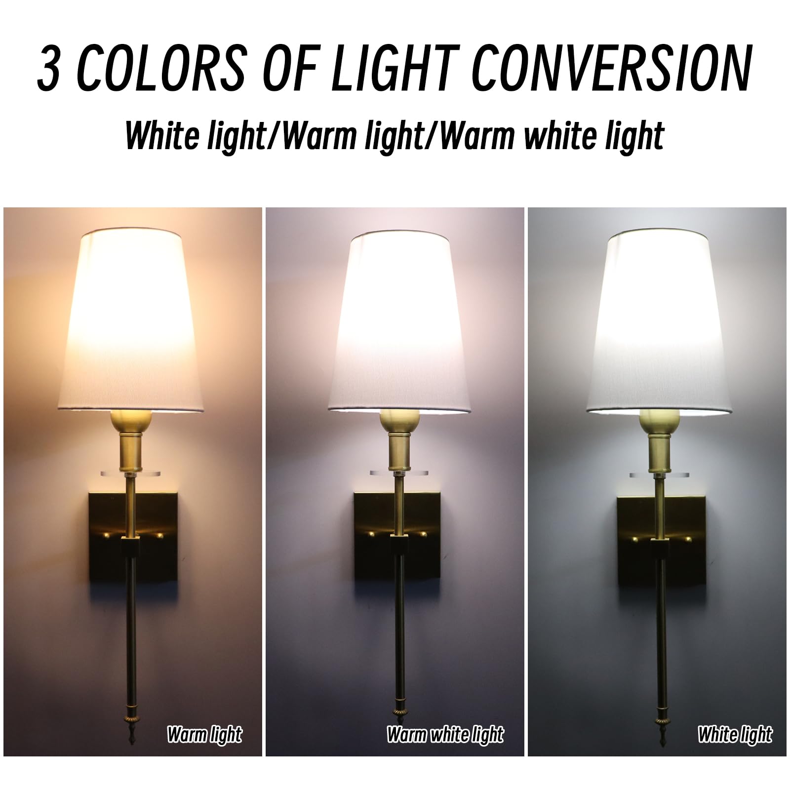 Tootoo Star Slim Wall Light Battery Operated Sconce Set Of 2,Not Hardwired Fixture,Battery Powered Wall Sconce With Remote Dimma