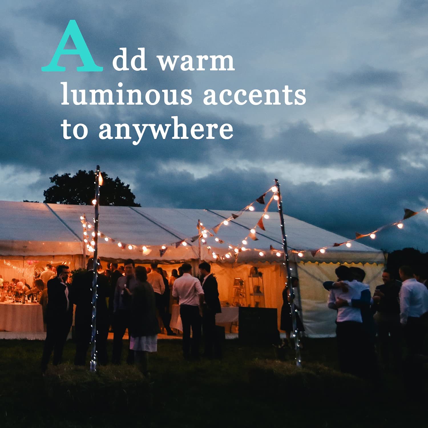 Brightown G40 Replacement Light Bulbs, 25 Pack 5W Clear Globe Bulb Fits E12 C7 Candelabra Screw Base Sockets, 1.5 Inch Dimmable Light Bulbs For Indoor Outdoor Patio Decor, Warm White