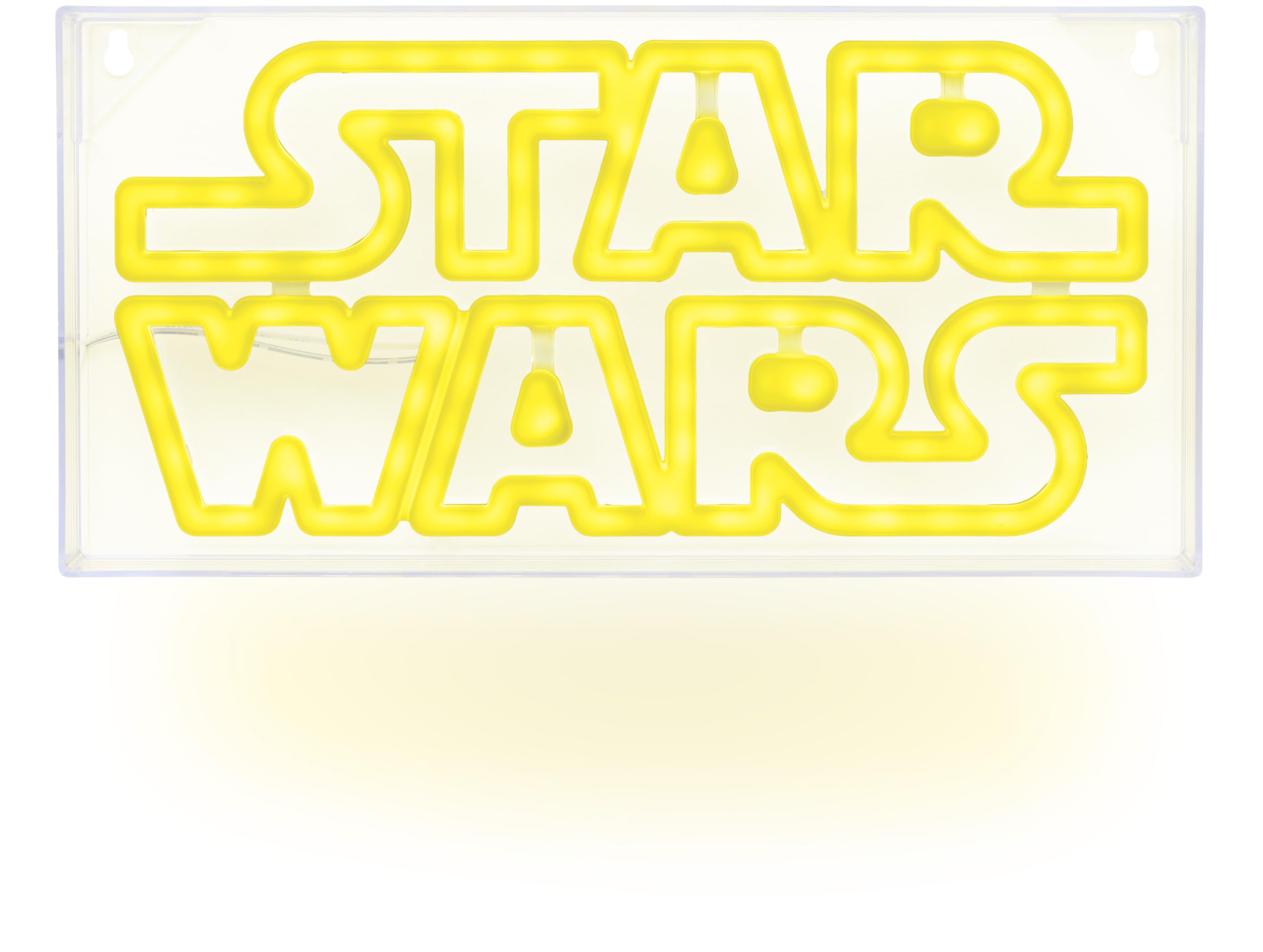 Star Wars LED Neon Light - Officially Licensed Free Standing or Wall Mountable Light Sign - Game Room Accessories & Film Memorab
